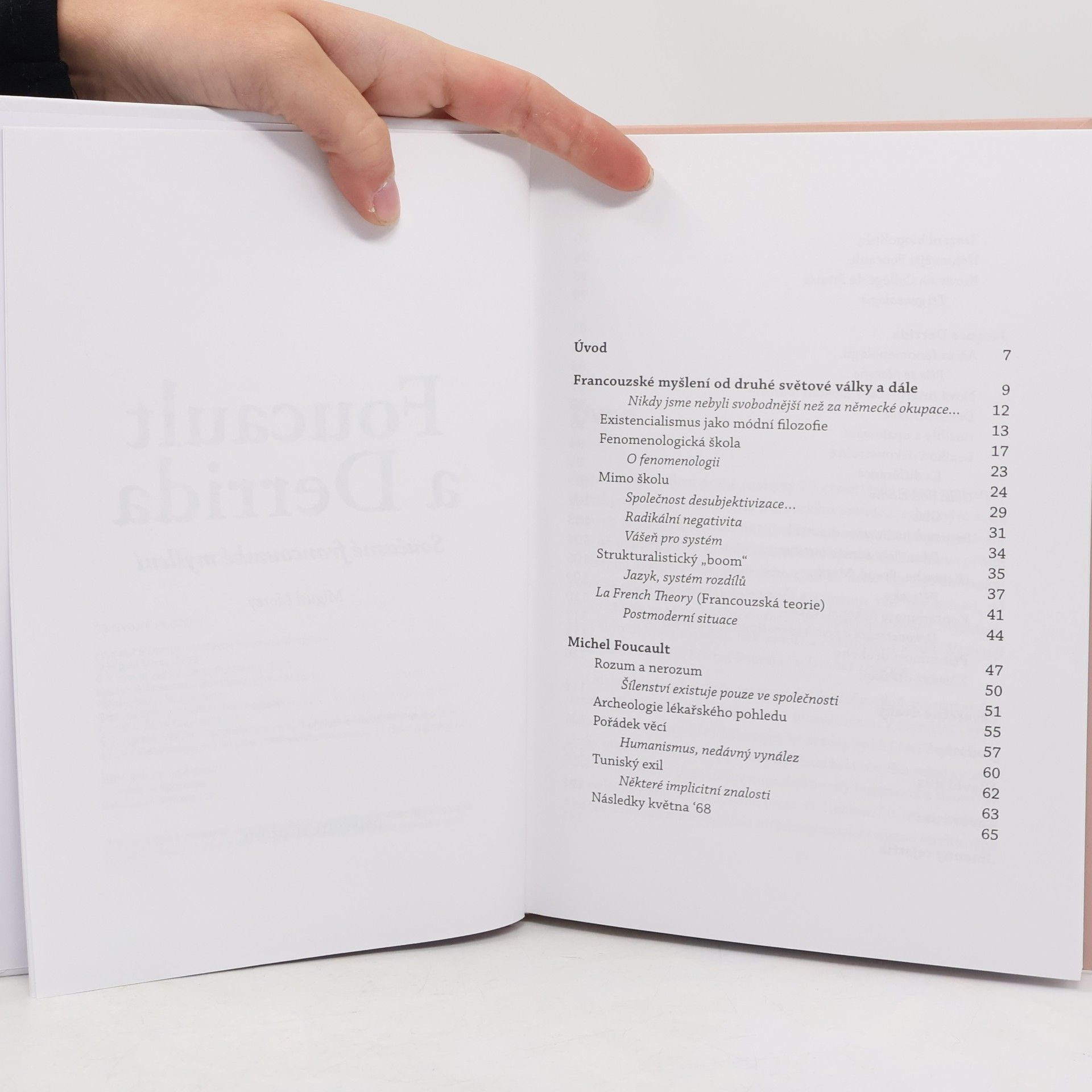 Various authors Foucault a Derrida. Současné francouzské myšlení