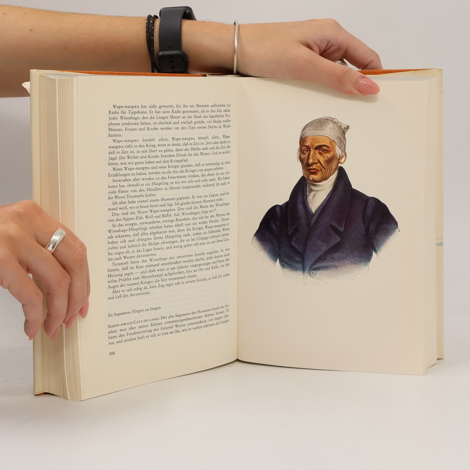 Fritz Steuben Großer Häuptling Tecumseh