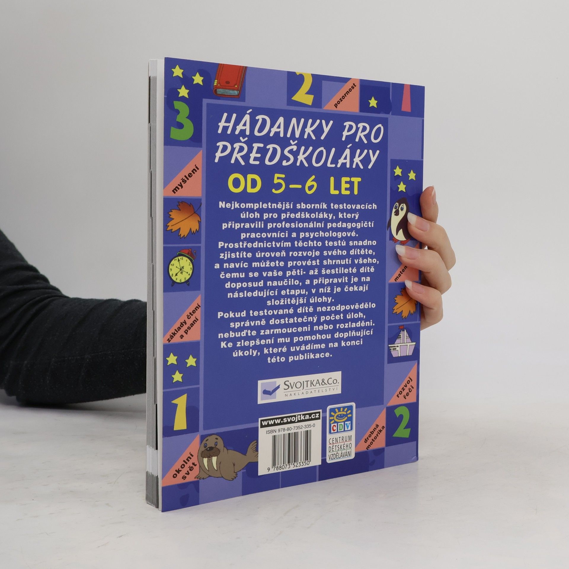 Kolektiv autorů Rozvoj dítěte: Hádanky pro předškoláky od 5 - 6 let