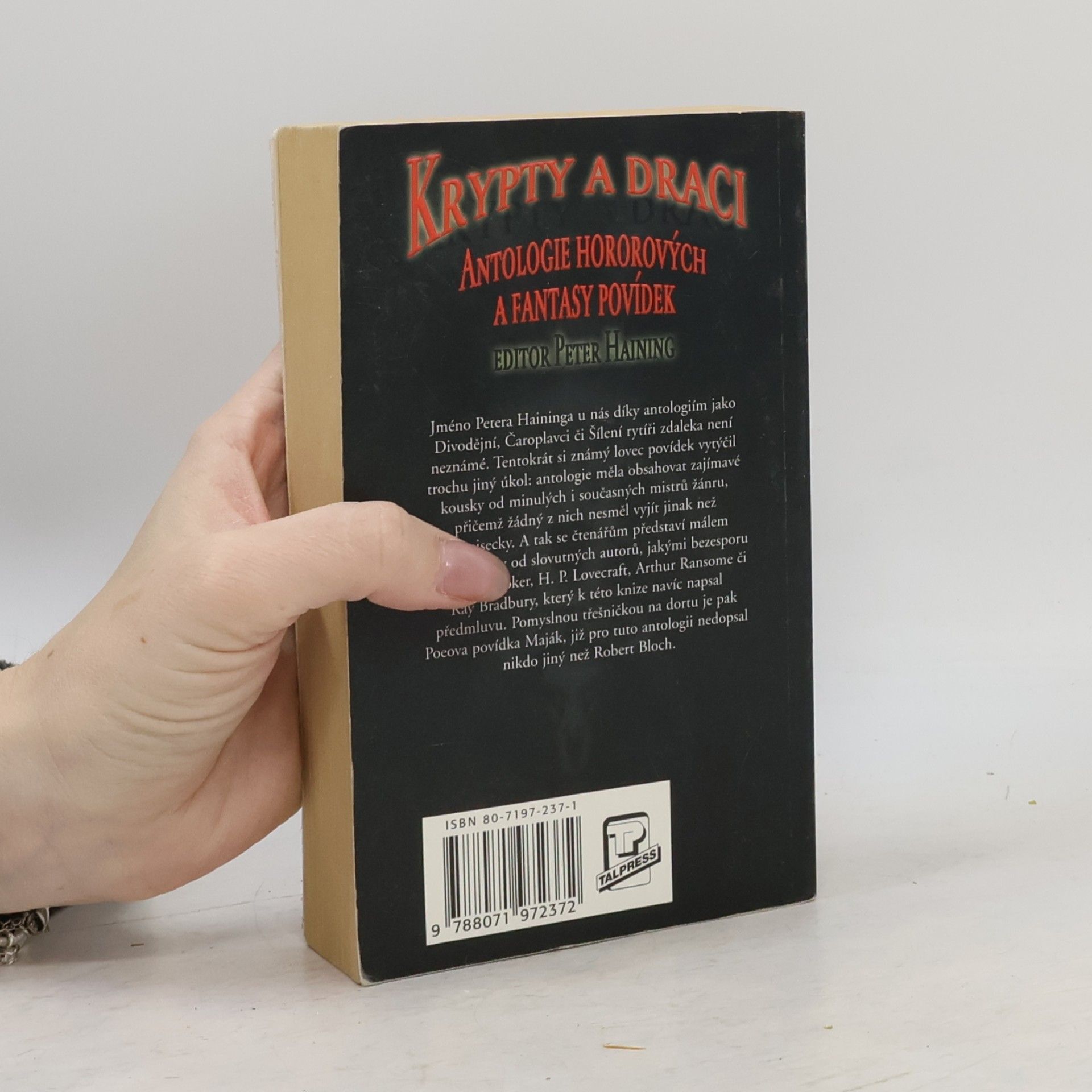 Peter Haining Krypty a draci: Antologie hororových a fantasy povídek