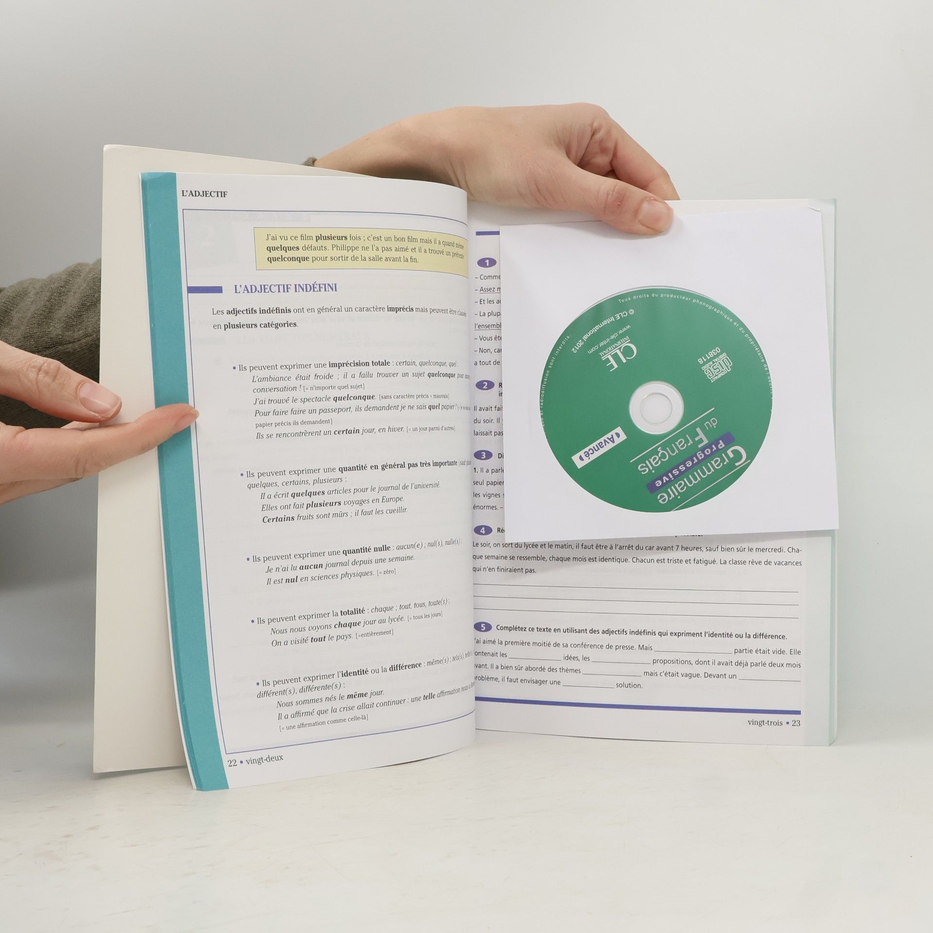 Collectif d'auteurs Grammaire progressive du Français. Avancé : avec 400 exercices