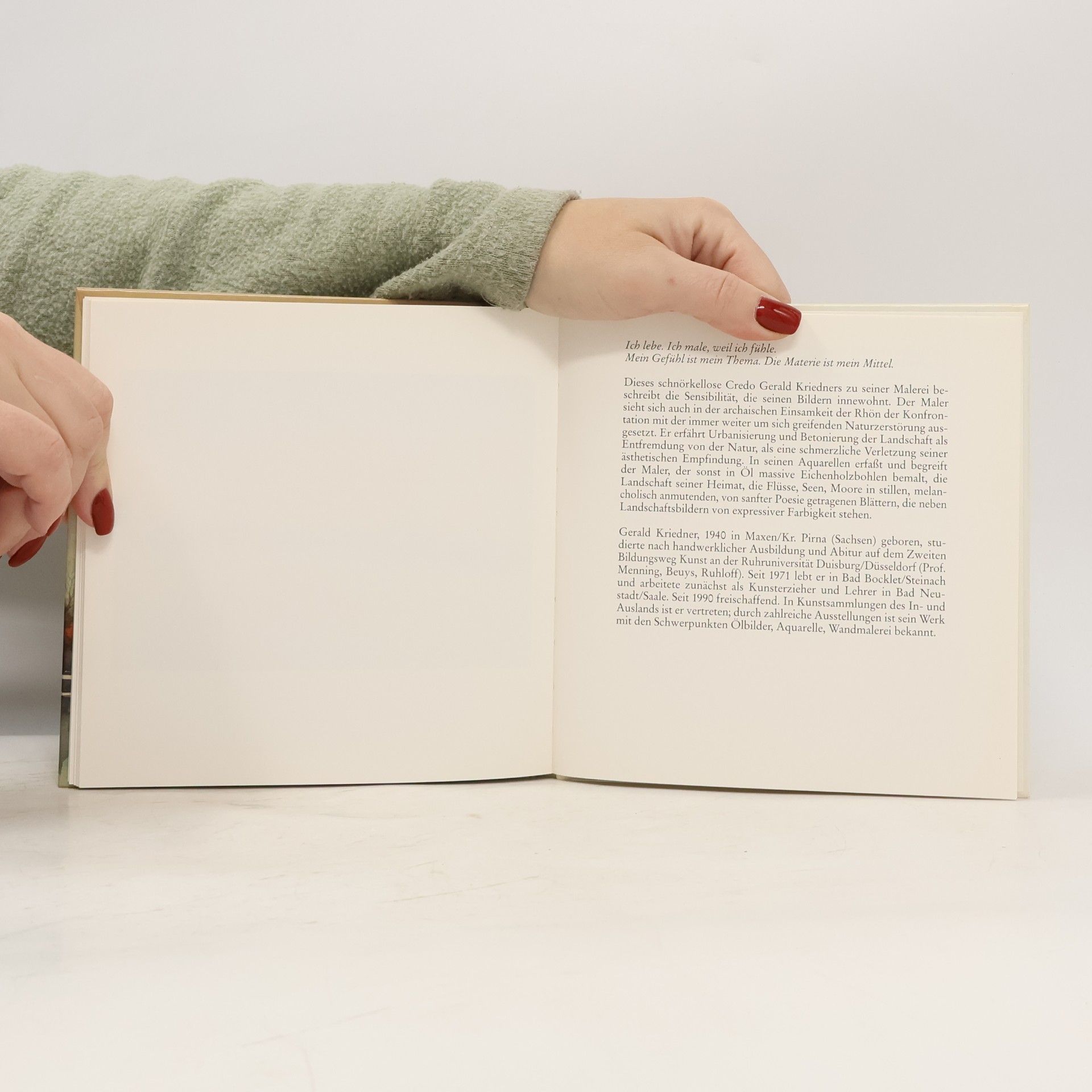 Gerald Kriedner Uferlandschaften