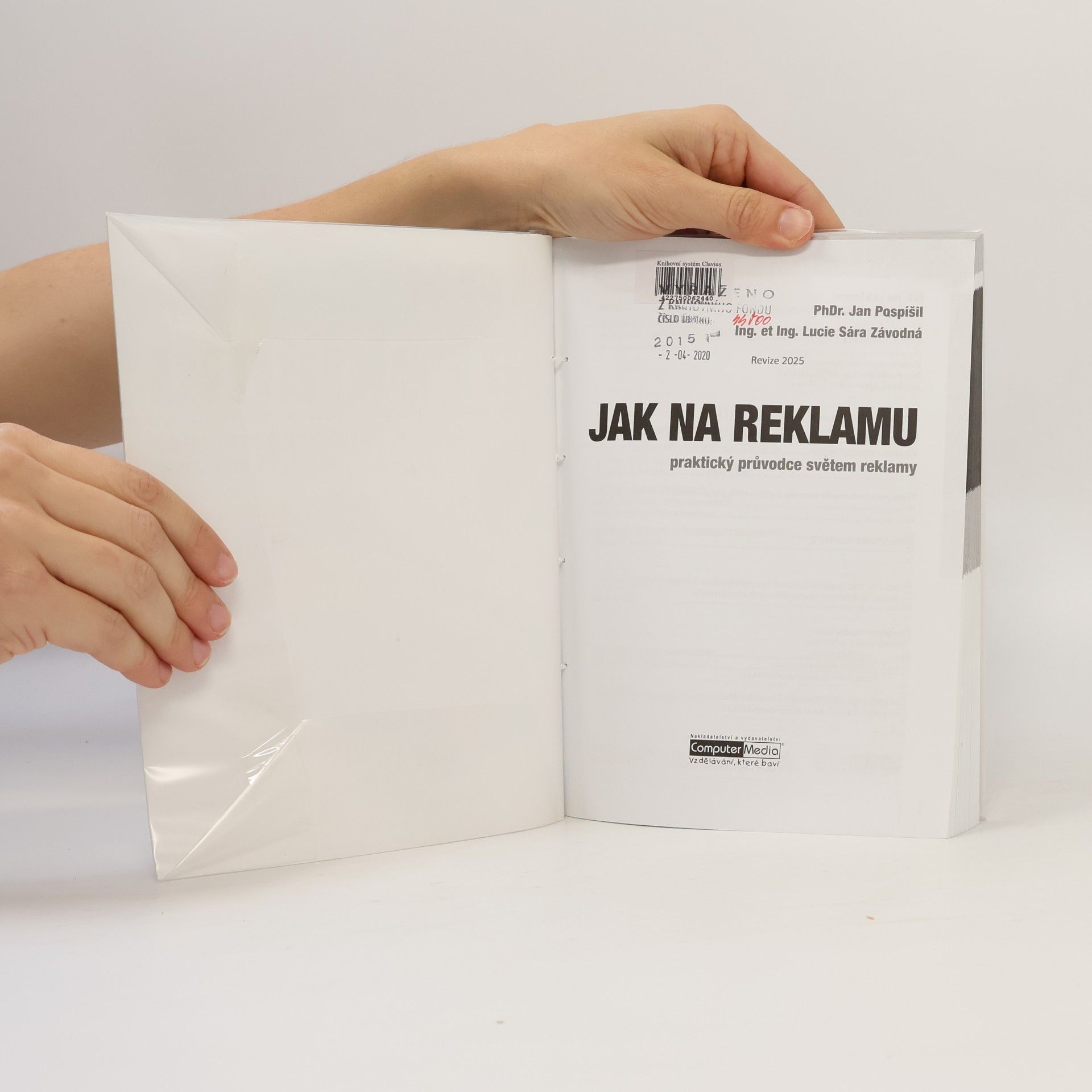 Jan Pospíšil Jak na reklamu: Praktický průvodce světem reklamy