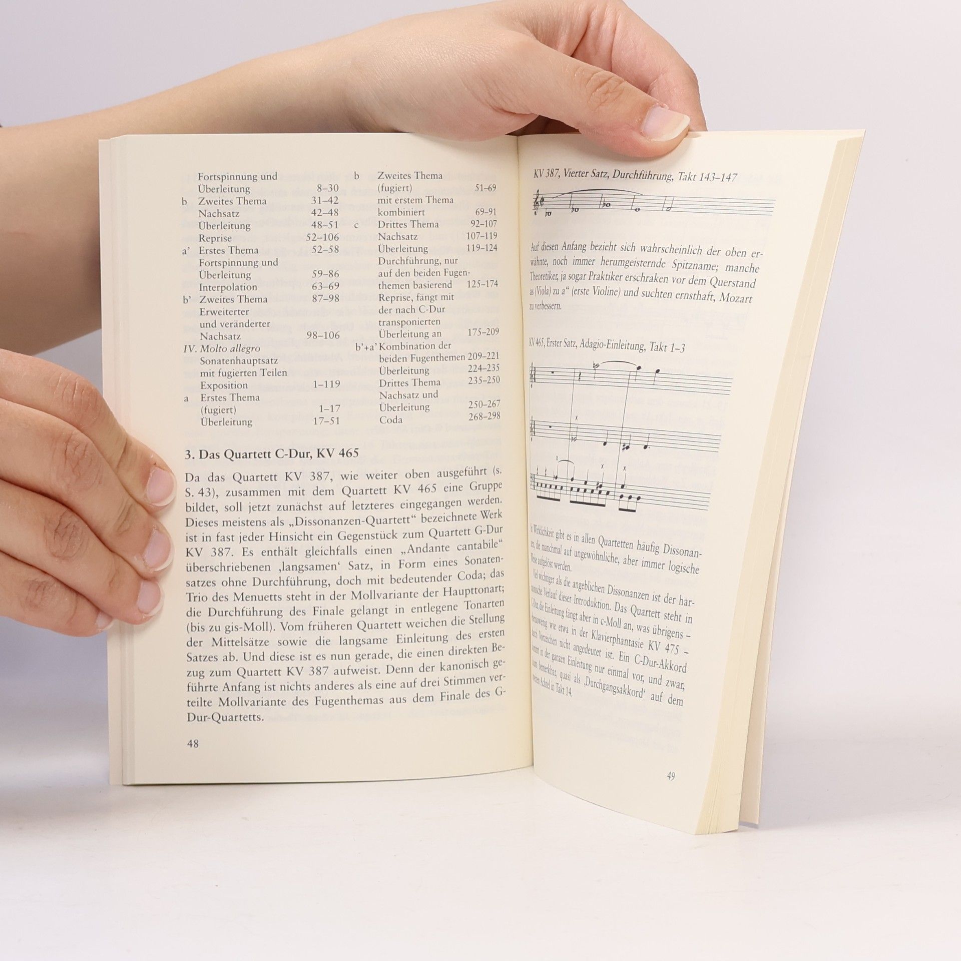 Marius Flothuis Mozarts Streichquartette