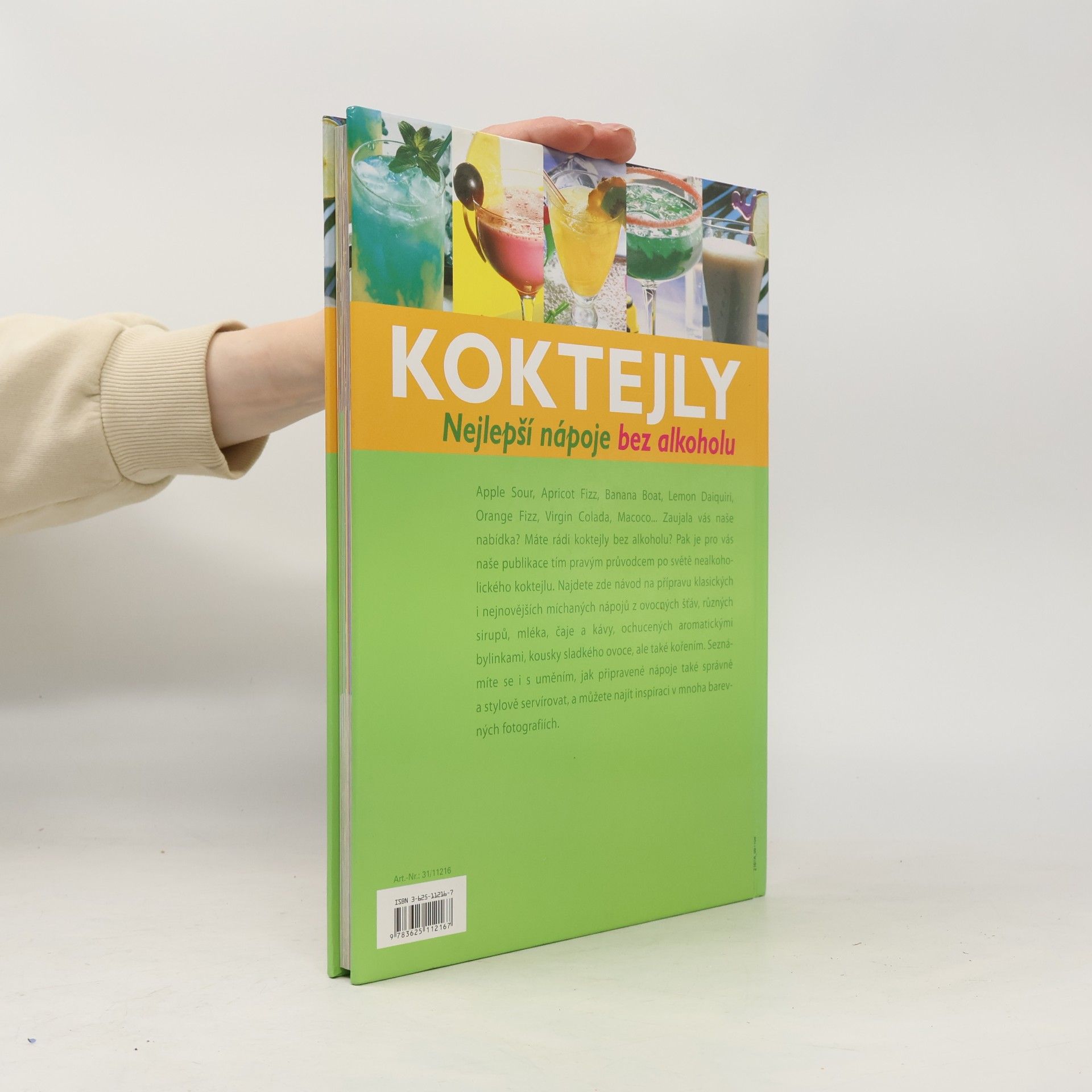 Kolektiv autorů Koktejly: nejlepší nápoje bez alkoholu