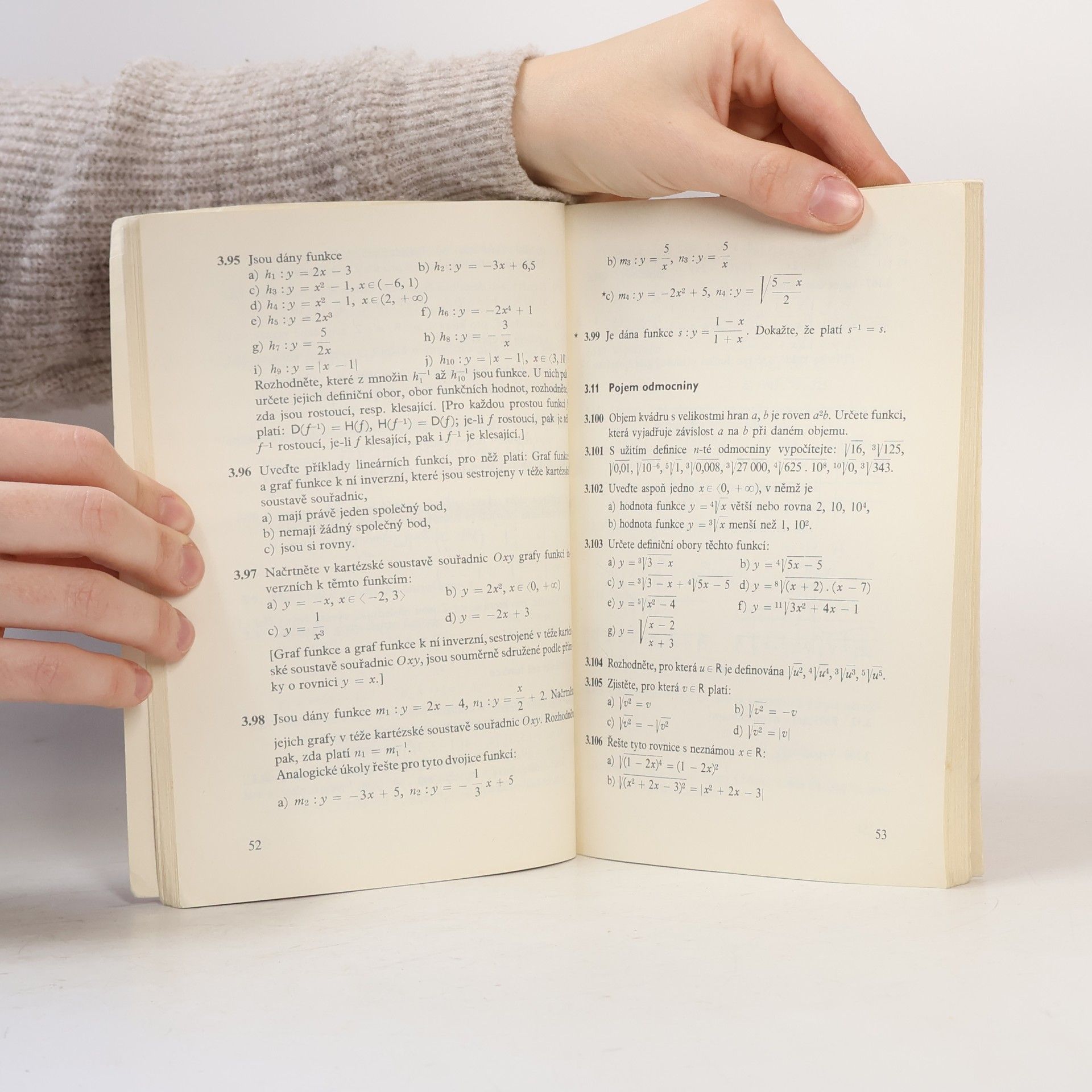 Jozef Smida Sbírka úloh z matematiky pro II. ročník gymnázií
