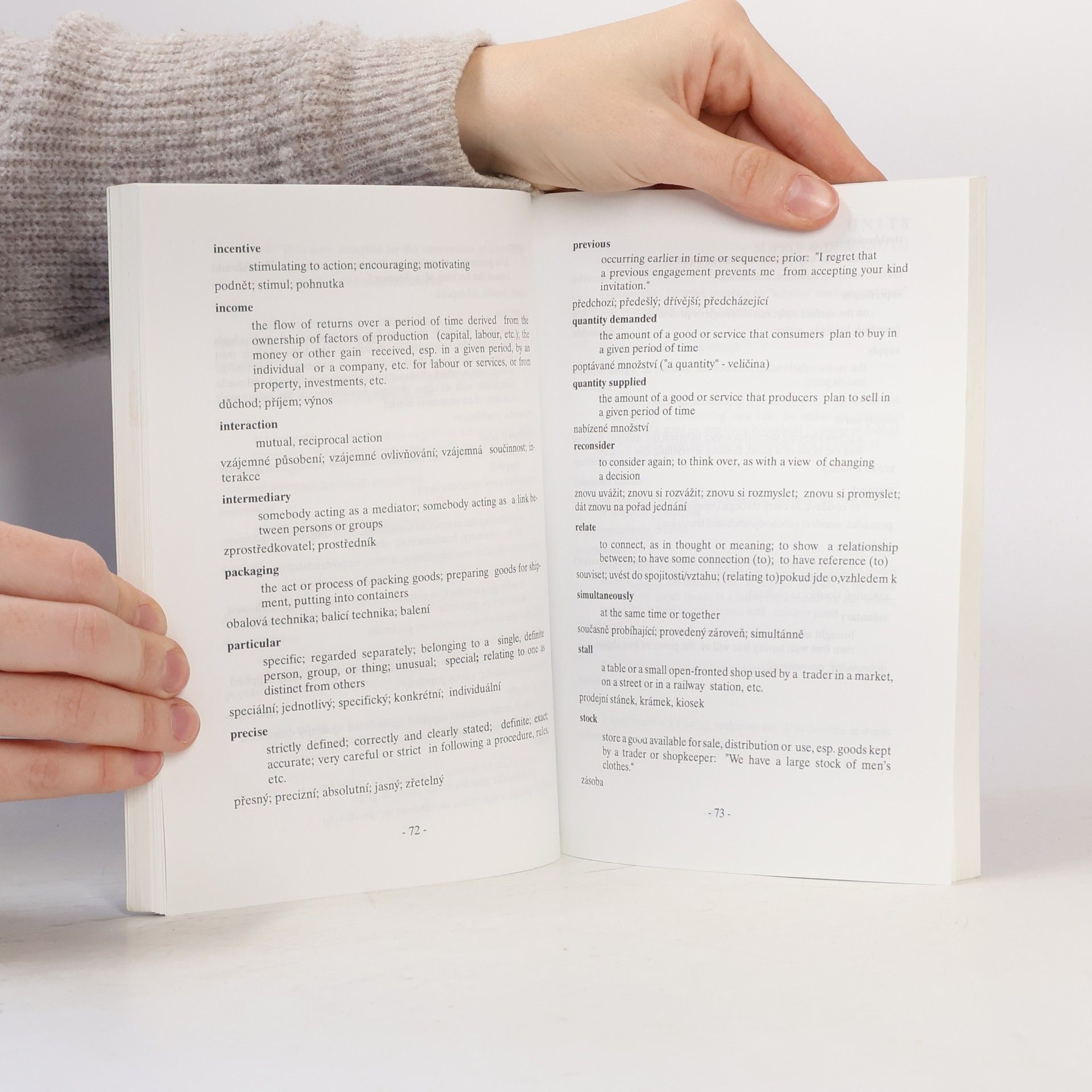 Collectif d'auteurs Economics. Glossary