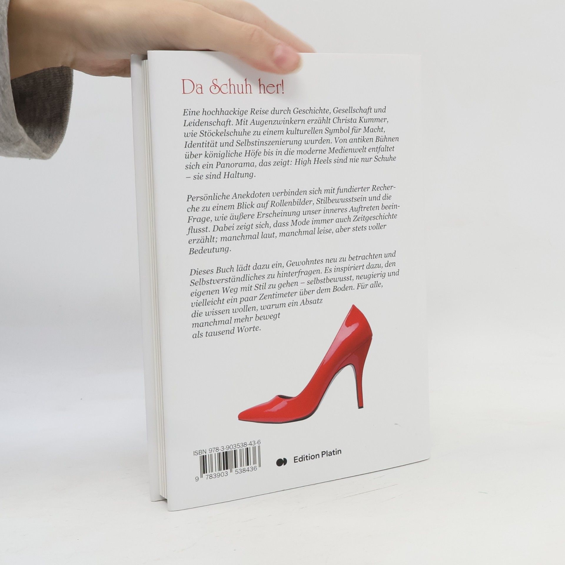 Christa Kummer Niemals ohne High Heels