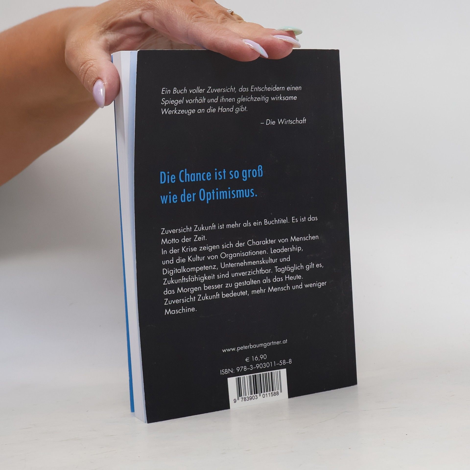 Peter Baumgartner Zuversicht Zukunft