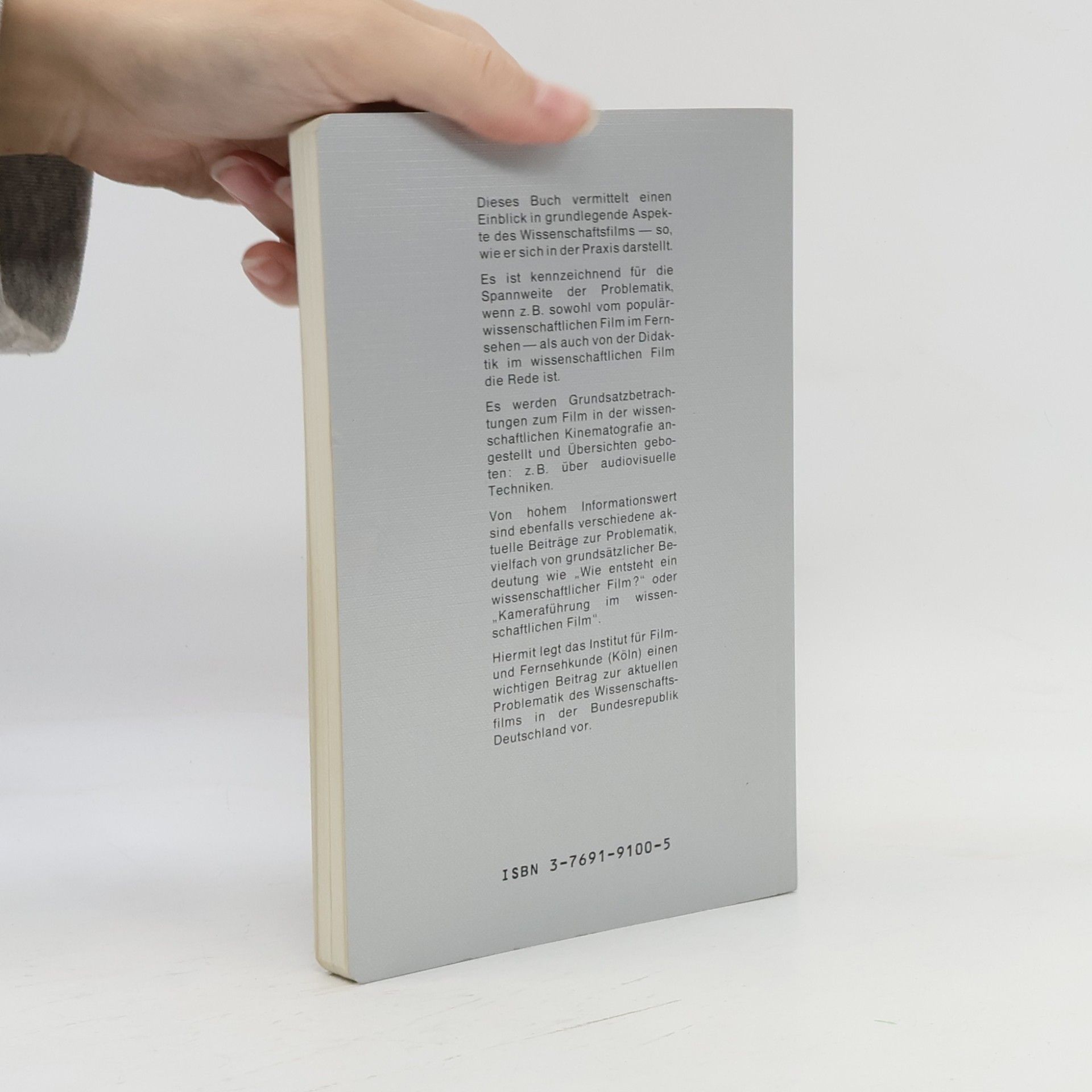 Pierre Kandorfer Schriftenreihe zur Film- und Fernsehkunde - 1: Praxis des Wissenschaftsfilms