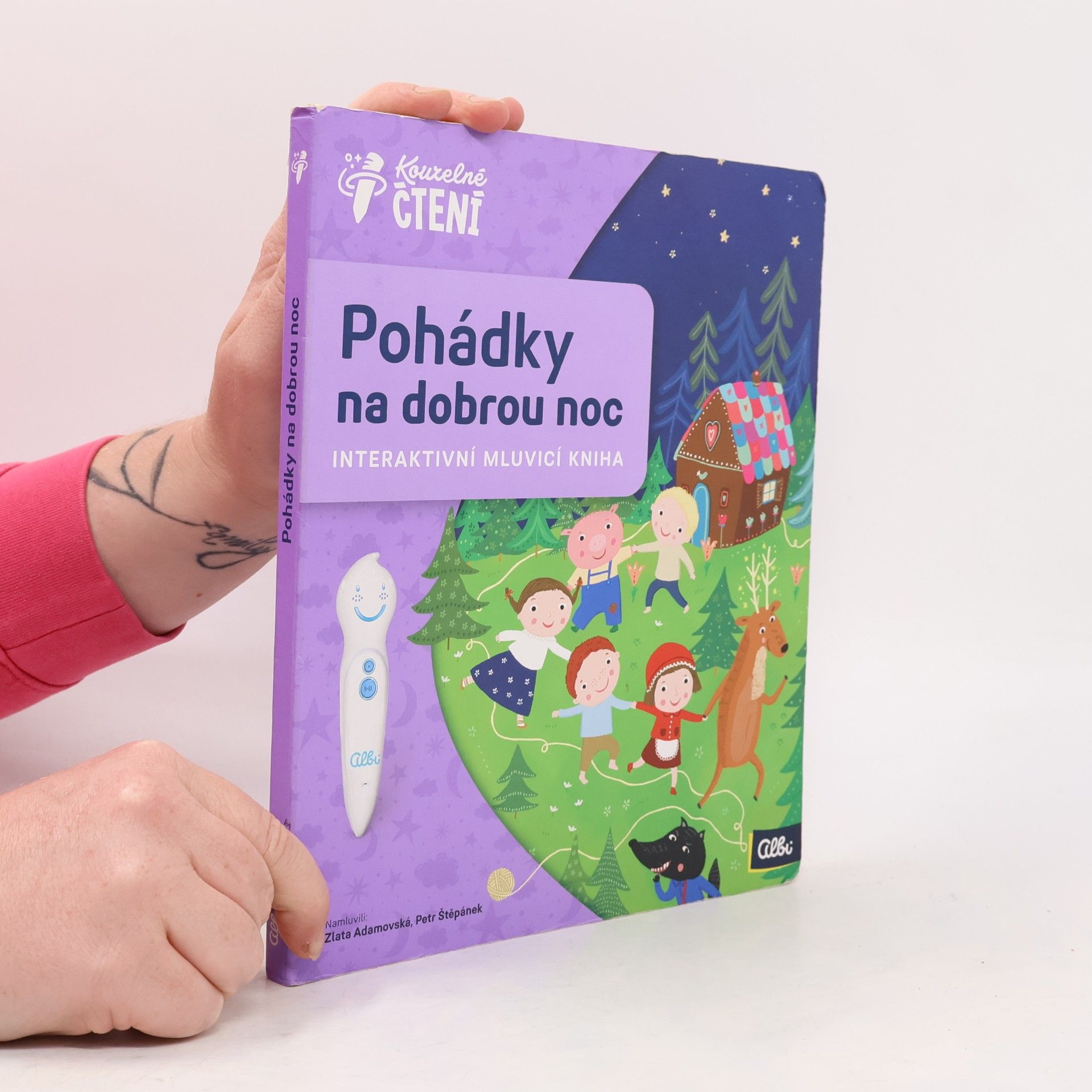 Pohádky na dobrou noc. Interaktivní mluvící knihy
