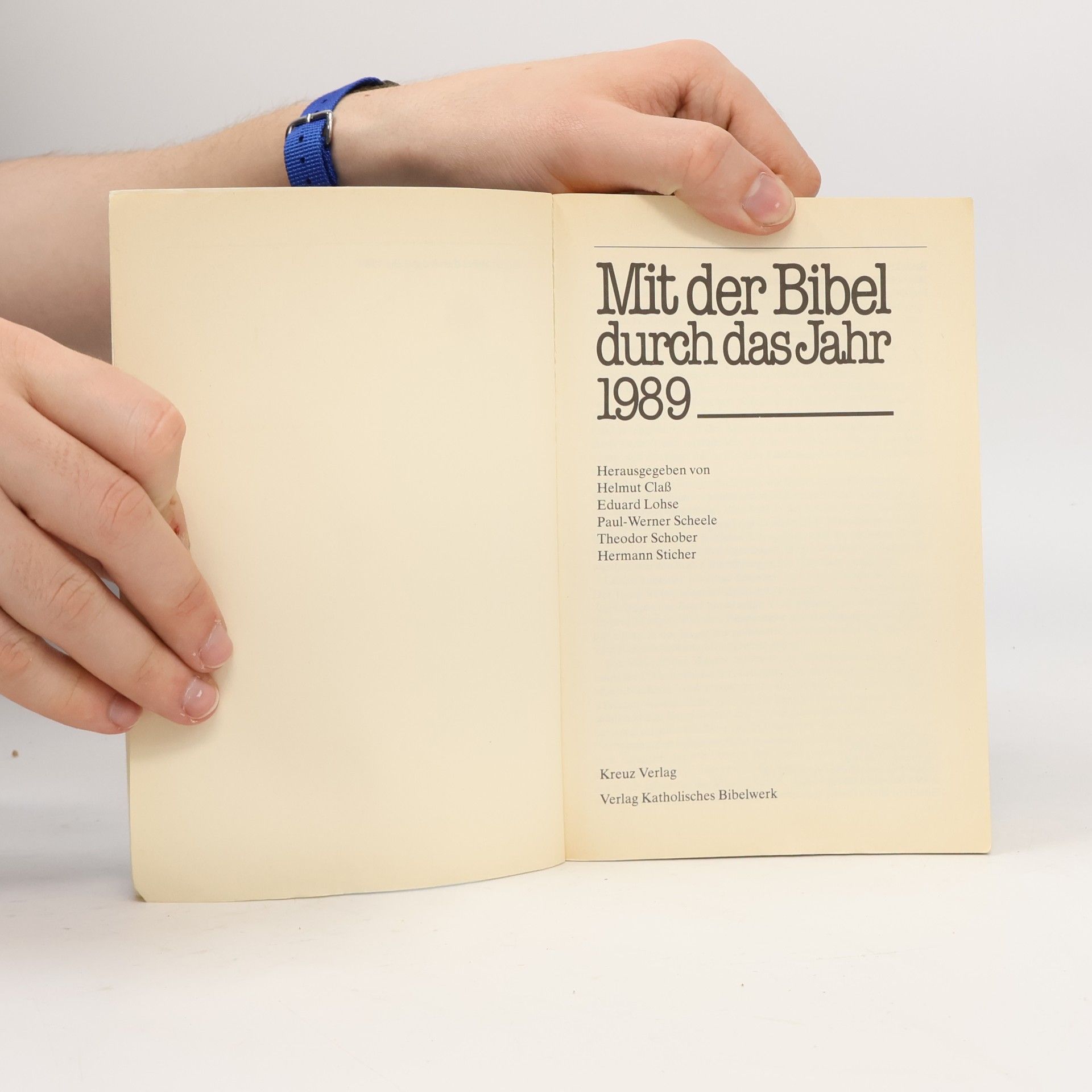 Helmut Claß Mit der Bibel durch das Jahr
