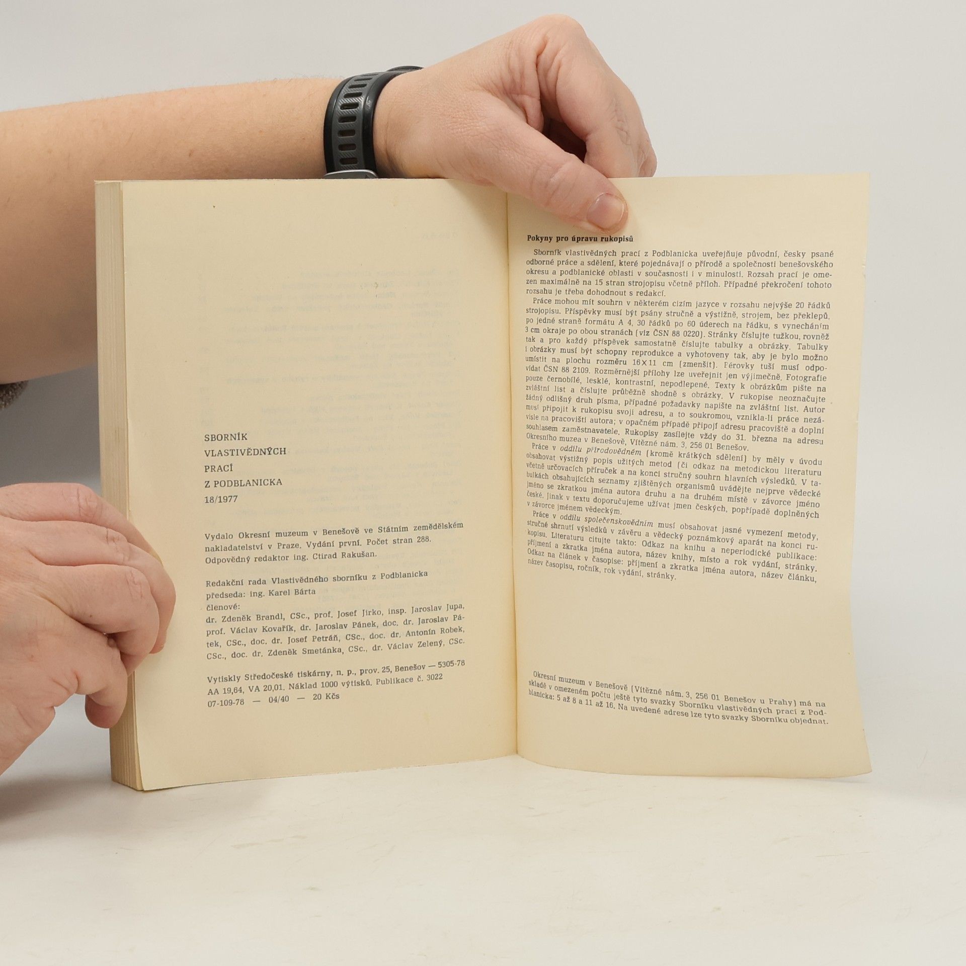 Josef Petráň Sborník vlastivědných prací z Podblanicka. 18, 1977