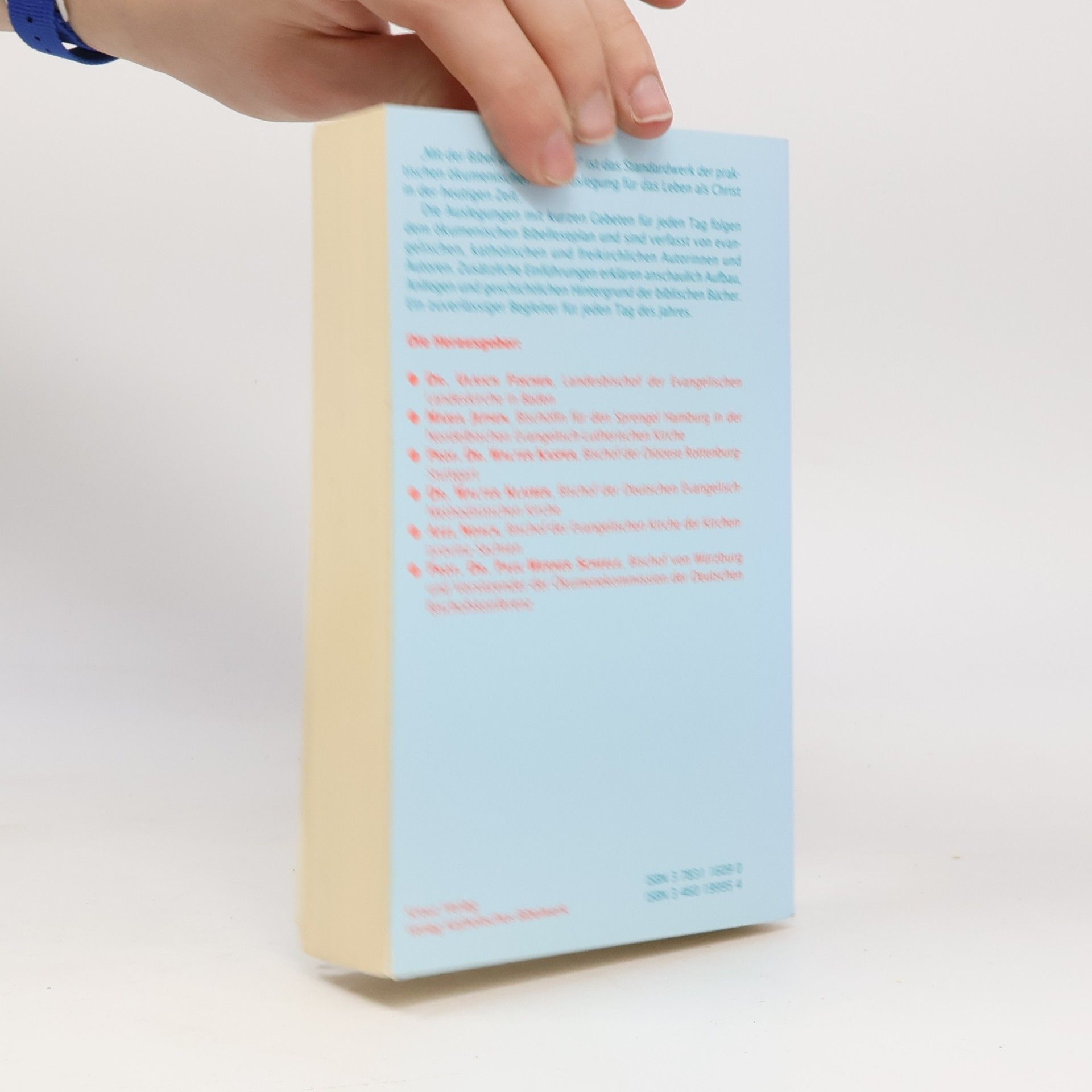 Maria Jepsen Mit der Bibel durch das Jahr 1999