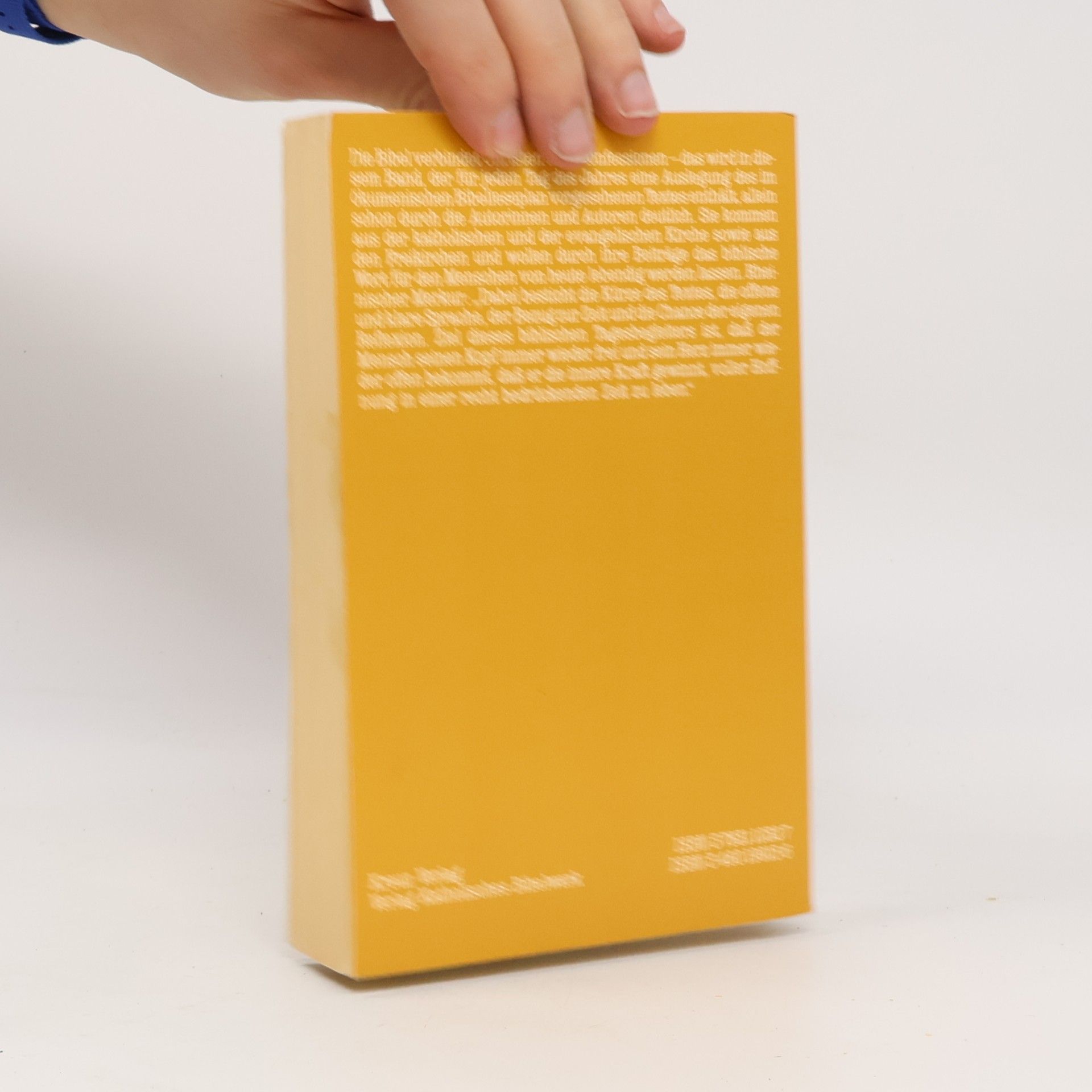 Walter Kasper Mit der Bibel durch das Jahr 1991