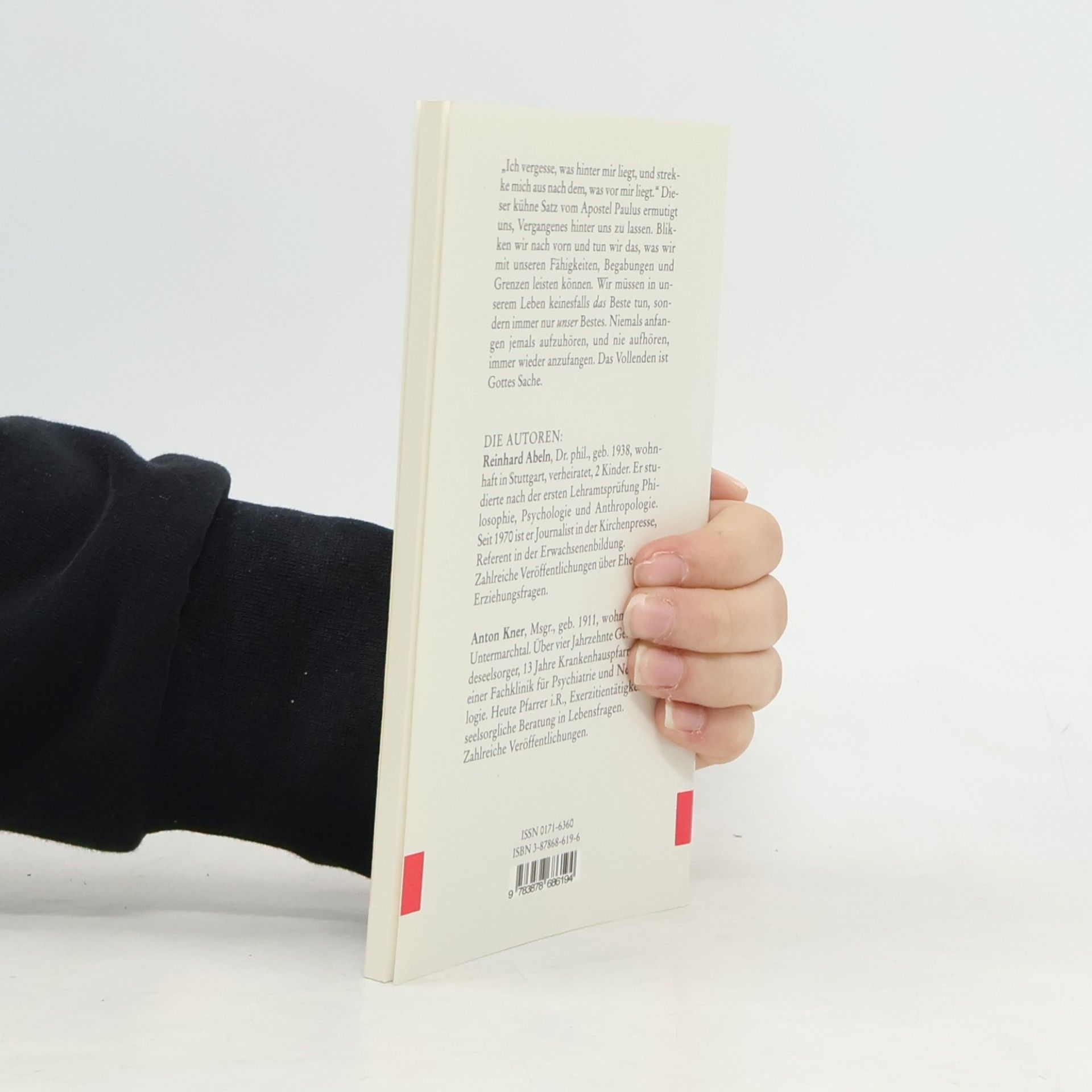Reinhard Abeln Münsterschwarzacher Kleinschriften - 119: Sieh auf das, was vor dir liegt