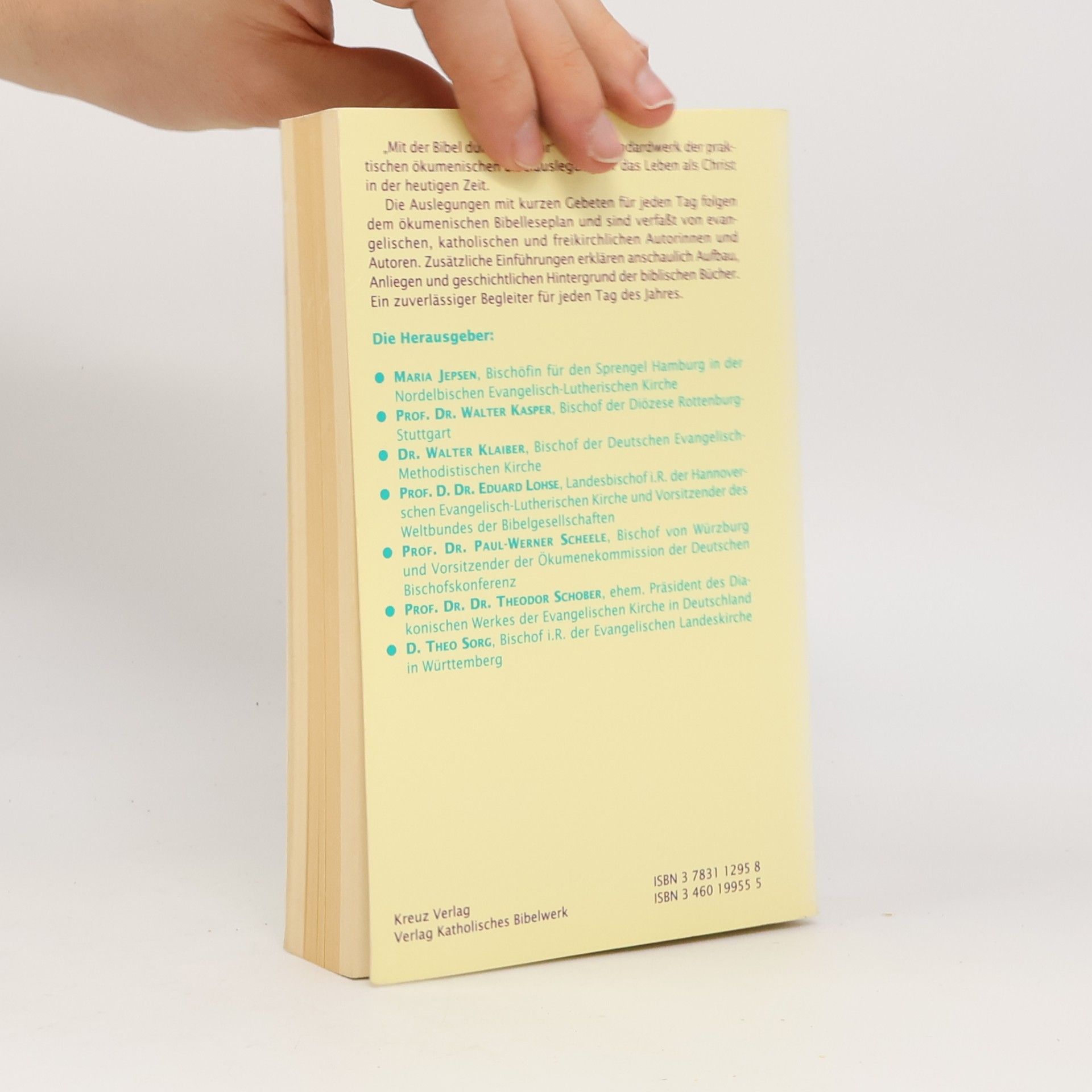 Autorenkollektiv Mit der Bibel durch das Jahr 1995