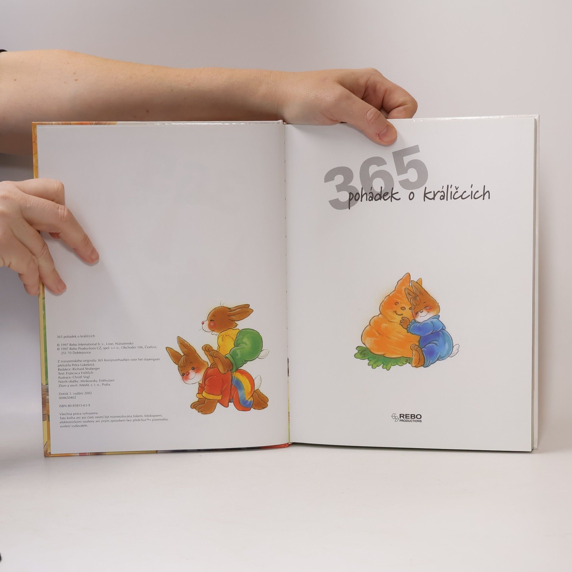 Francisca Fröhlich 365 pohádek o králíčcích