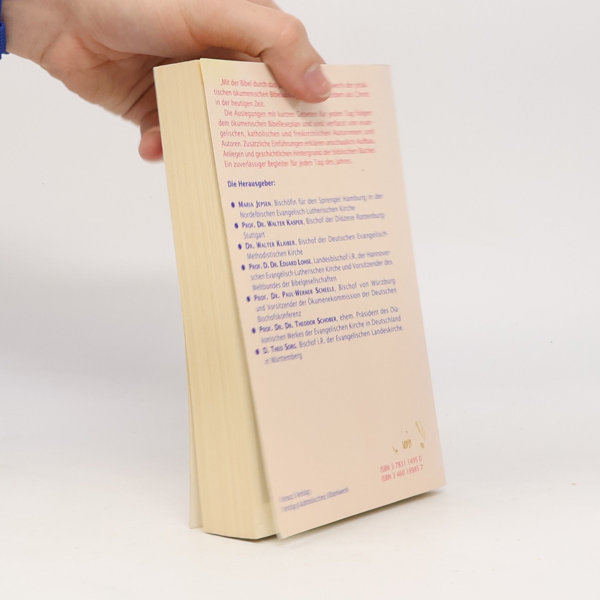Maria Jepsen Mit der Bibel durch das Jahr 1998