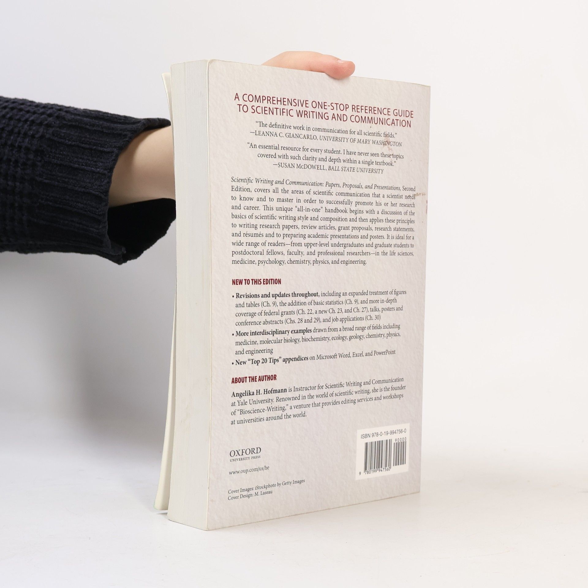 Angelika H. Hofmann Scientific Writing and Communication