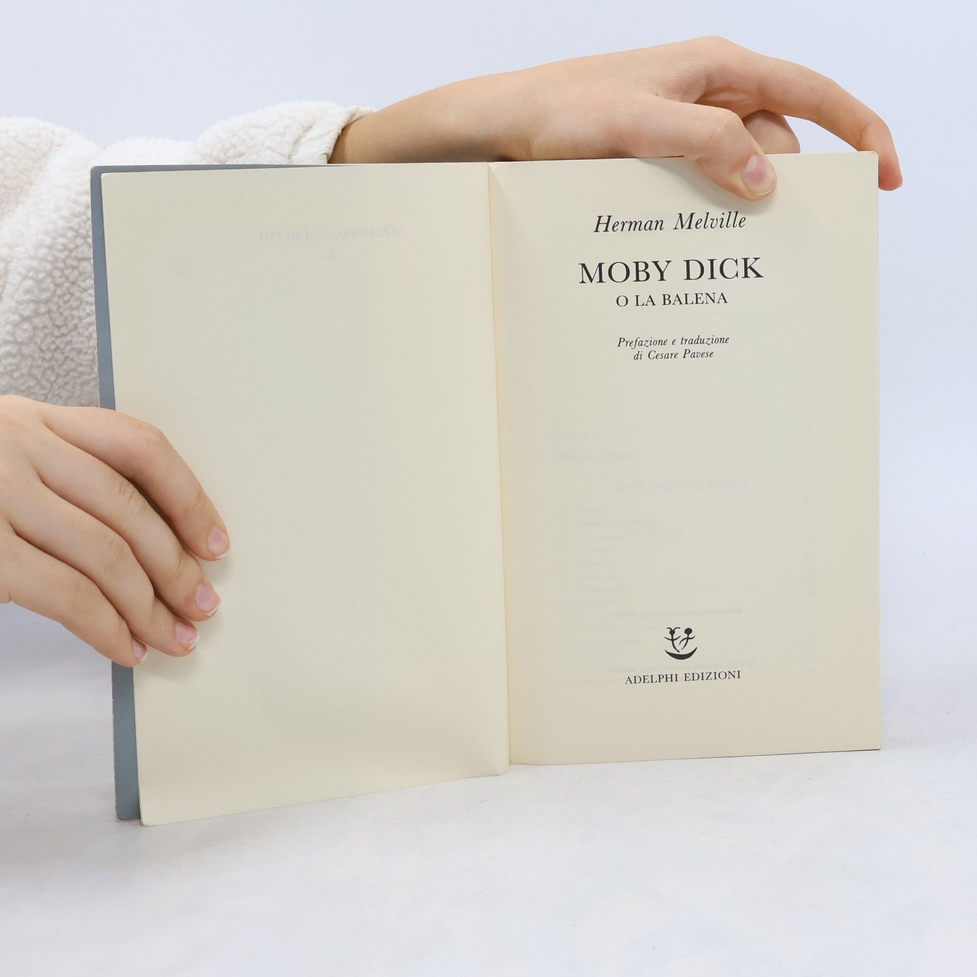 Herman Melville Biblioteca Adelphi - 185: Moby Dick