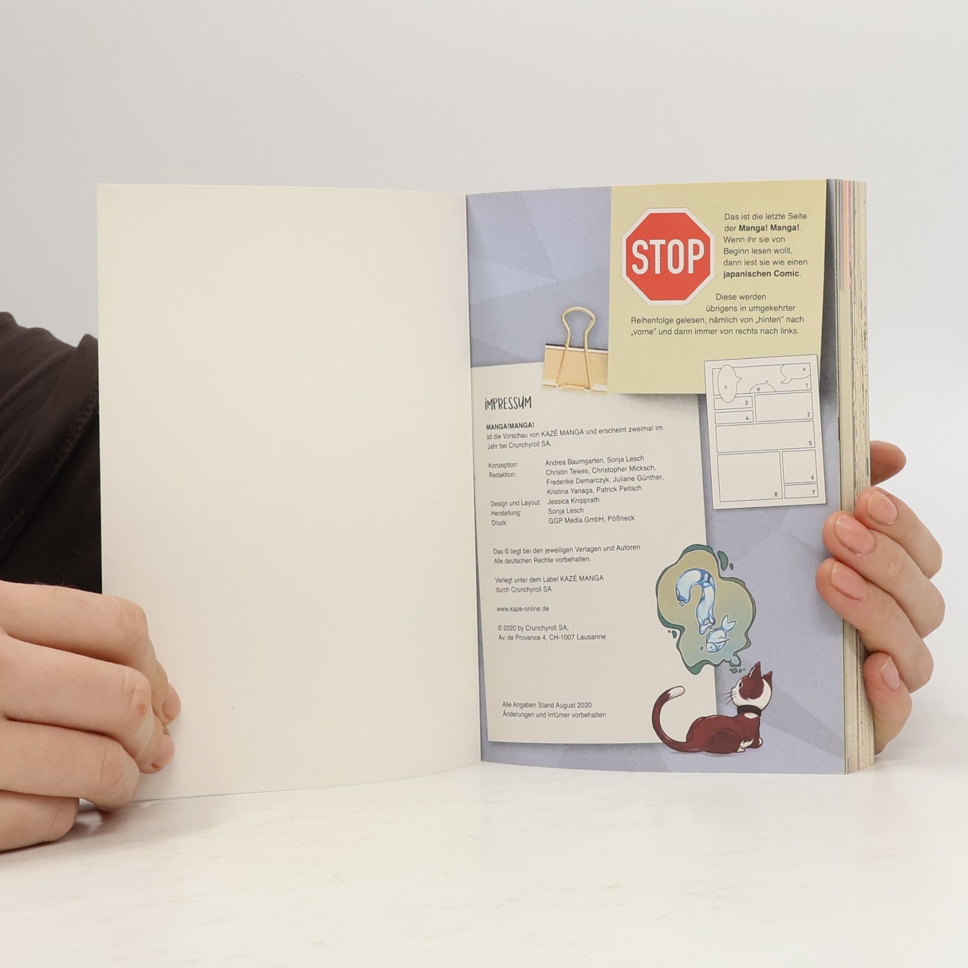 Tacuja Endó KAZÉ Manga Leseprobe
