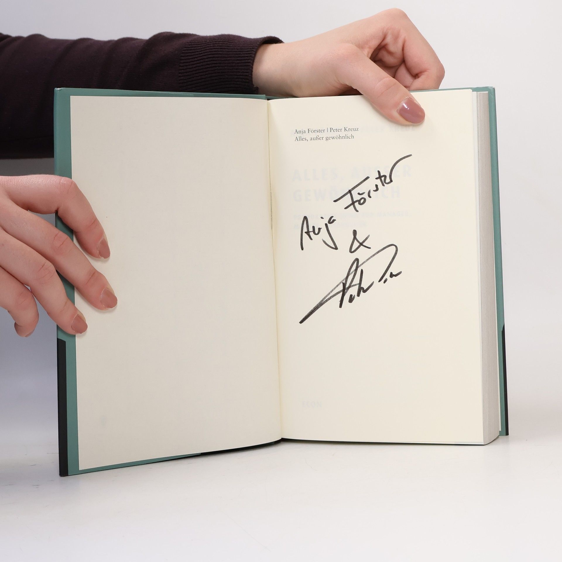 Peter Kreuz Alles, außer gewöhnlich