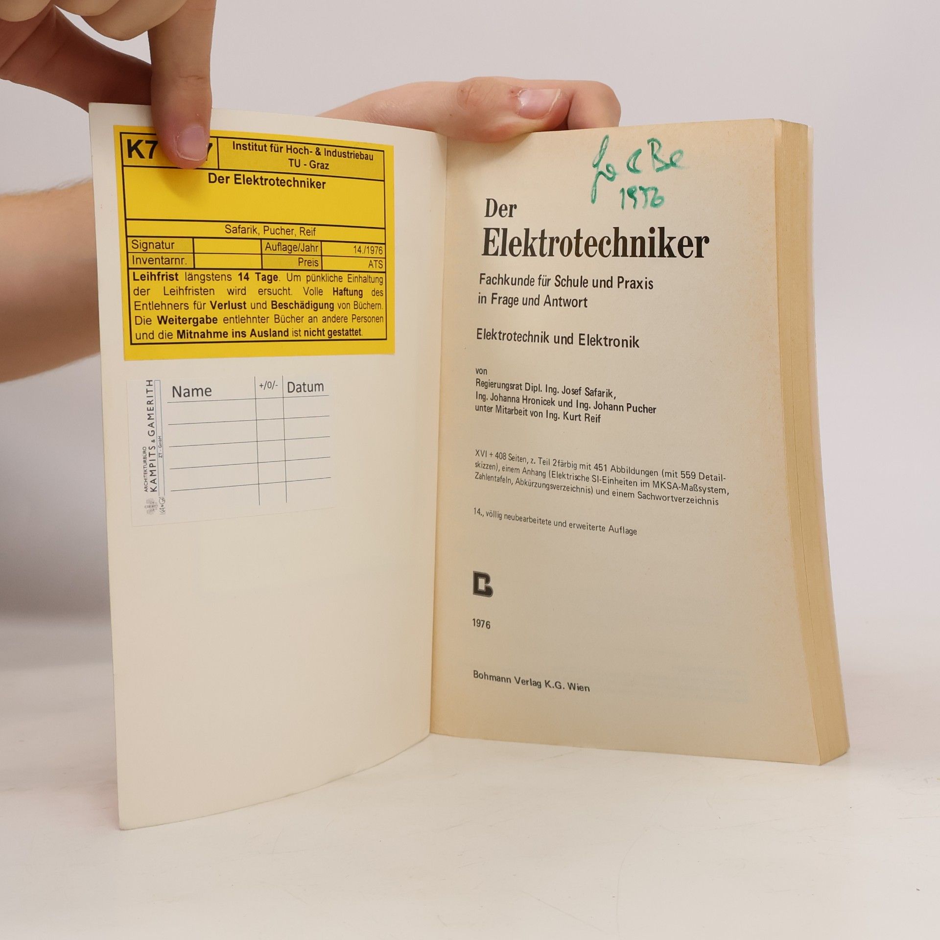 Josef Šafařík Safarik, der Elektrotechniker