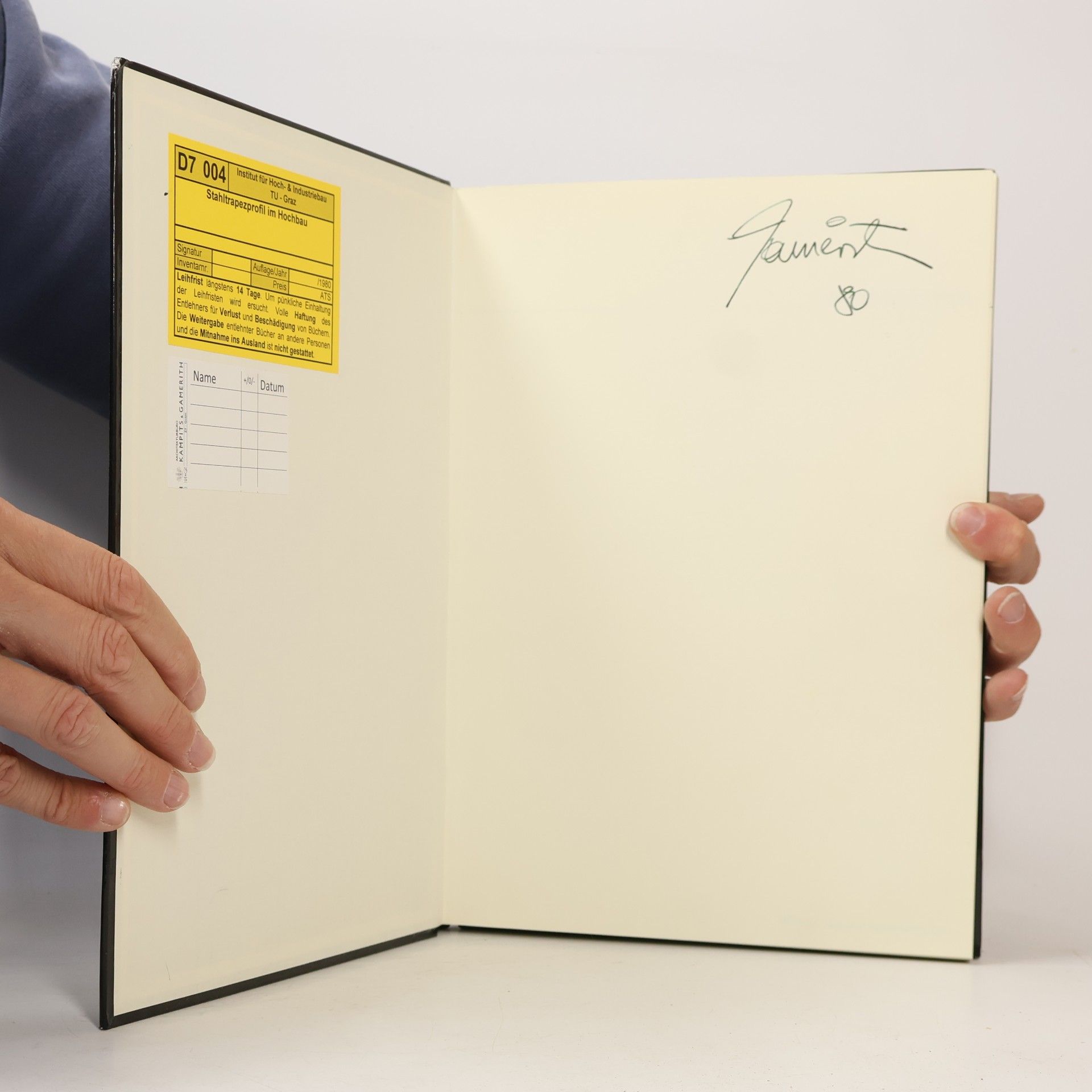 Fritz Winkhaus Stahltrapezprofil im Hochbau