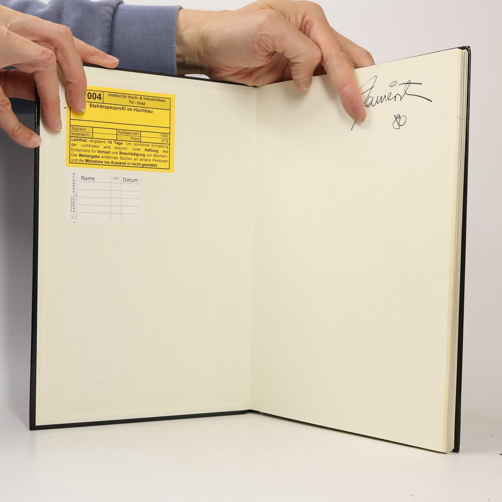 Fritz Winkhaus Stahltrapezprofil im Hochbau