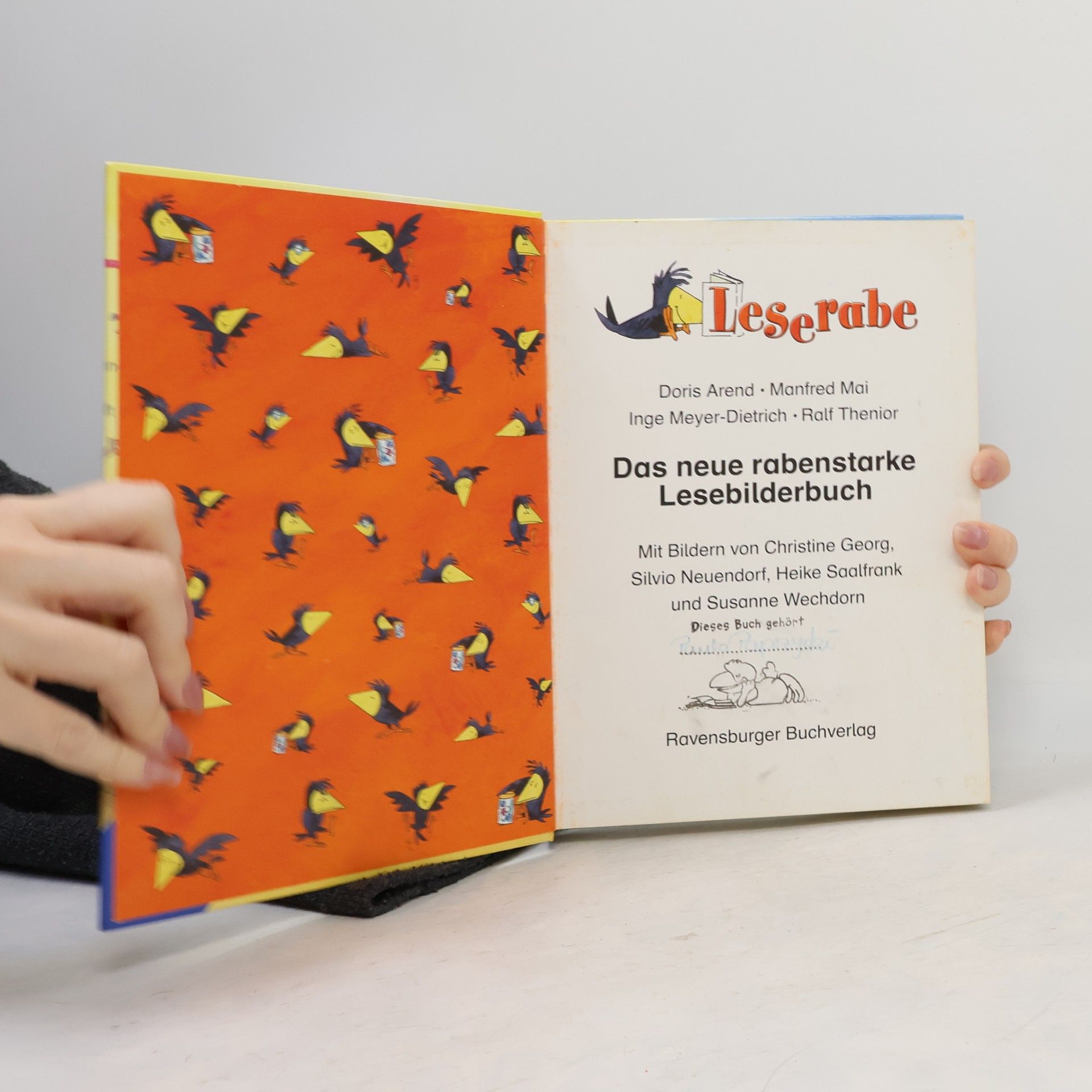 Christine Georg Das neue rabenstarke Lesebilderbuch