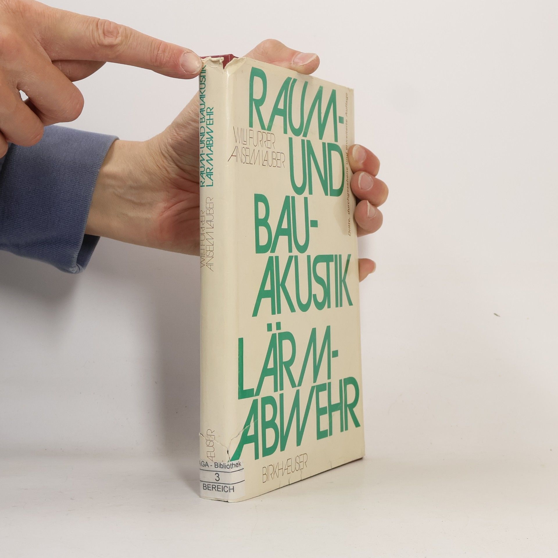 Willi Furrer Raum- und Bauakustik, Lärmabwehr