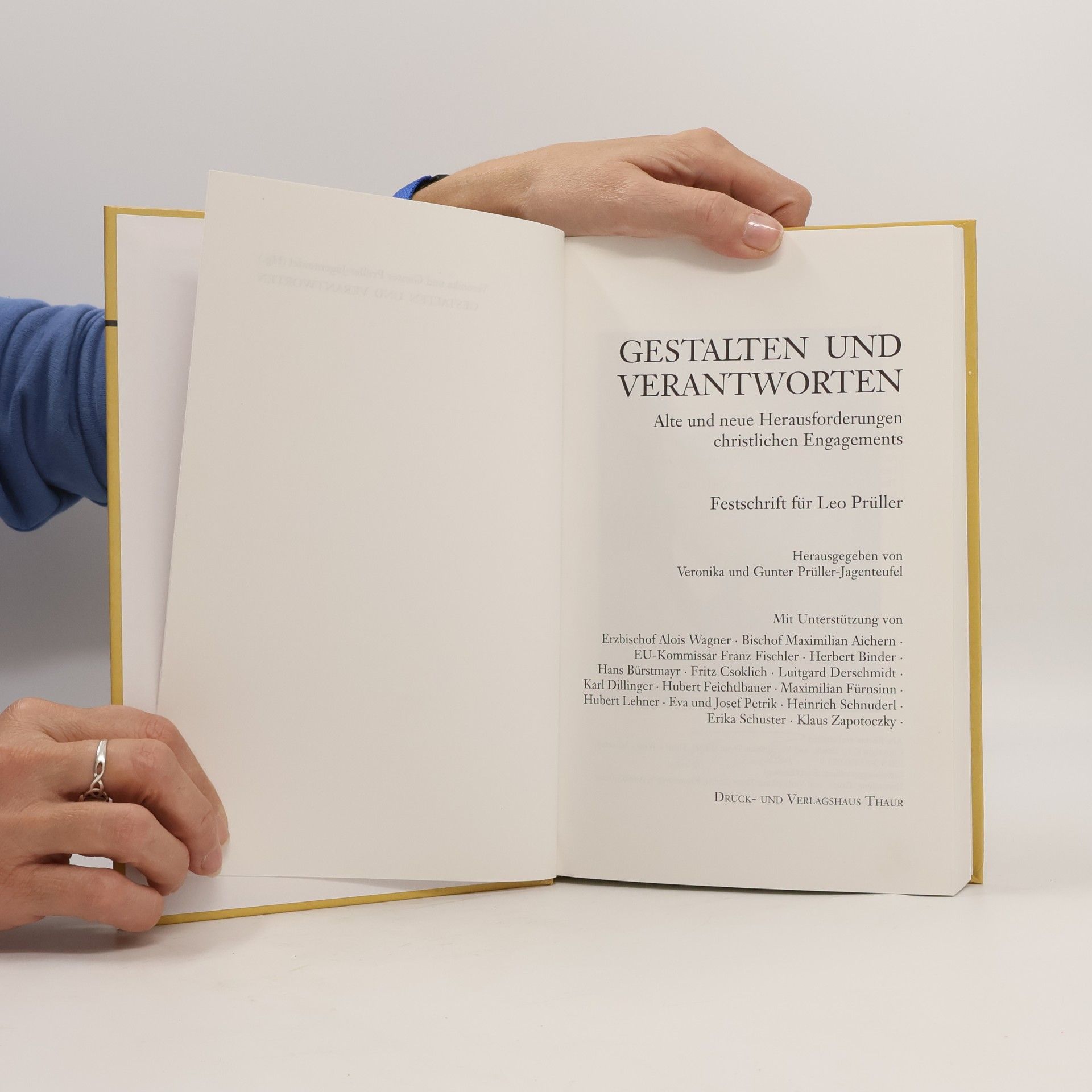 Autorenkollektiv Festschrift Leo Prüller: Gestalten und Verantworten