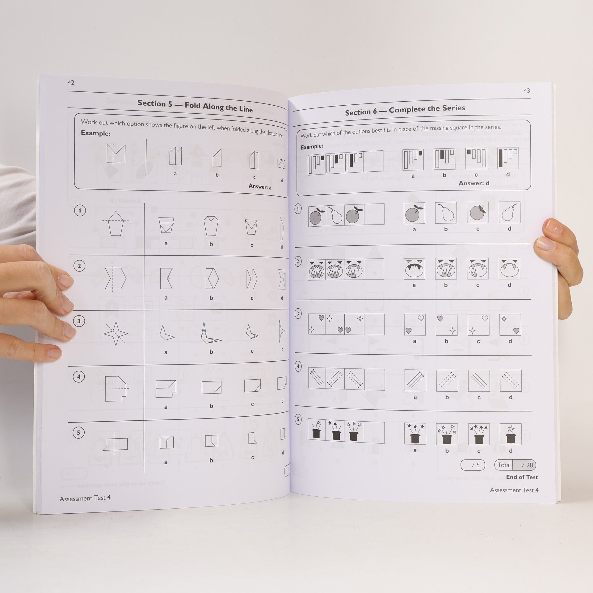 CGP Books New 11+ CEM Non-Verbal Reasoning Practice Book & Assessment Tests - Ages 8-9