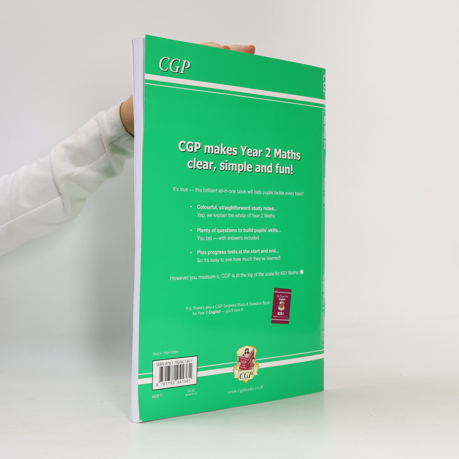CGP Books KS1 Maths Targeted Study & Question Book - Year 2