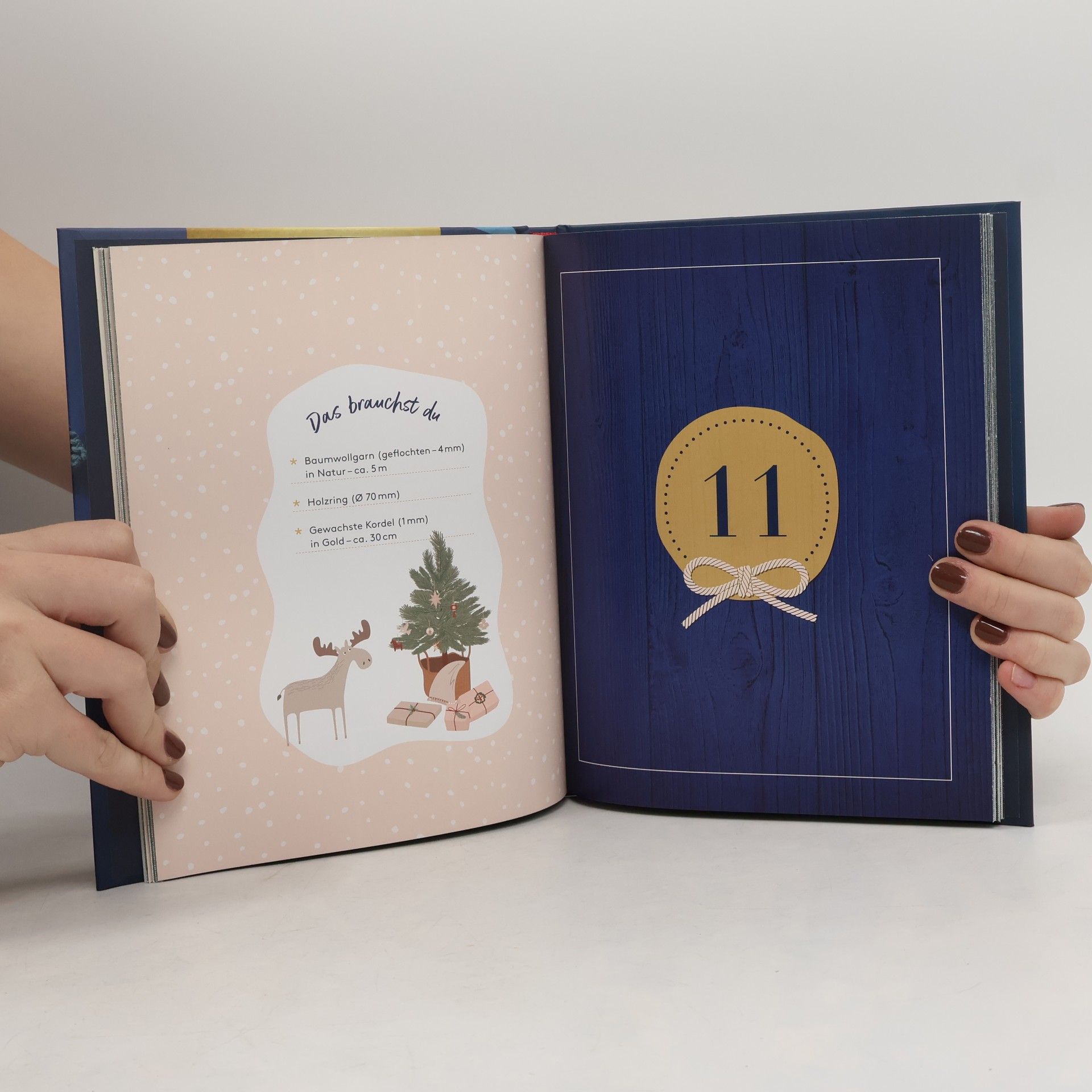 Catalina Yomayusa R. Mein Adventskalender-Buch - Makramee super easy (Mängelexemplar)