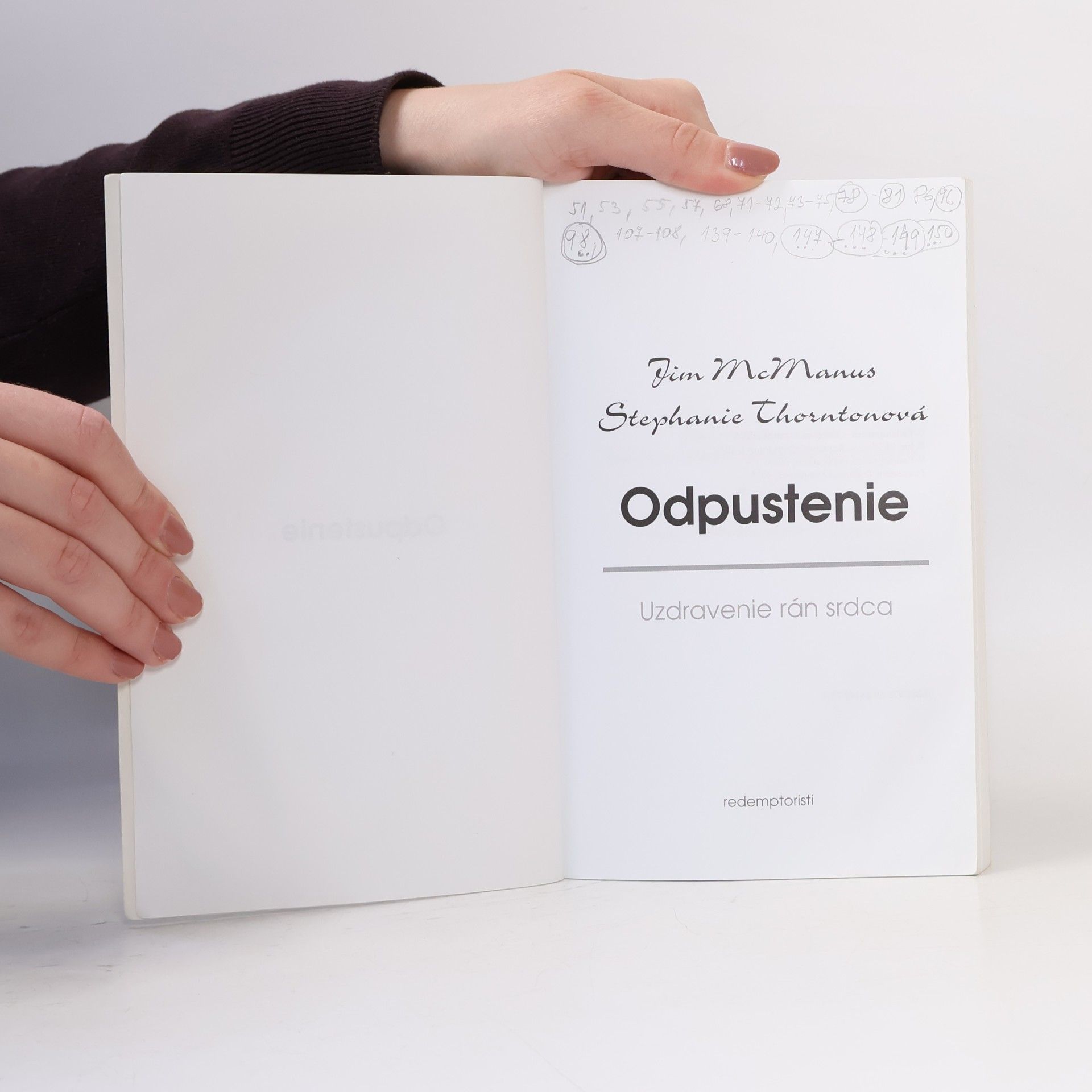 Jim McManus Odpustenie