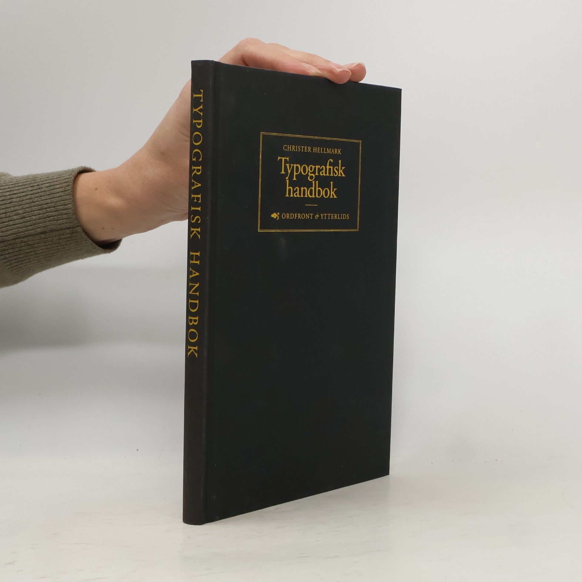 Christer Hellmark Typografisk handbok