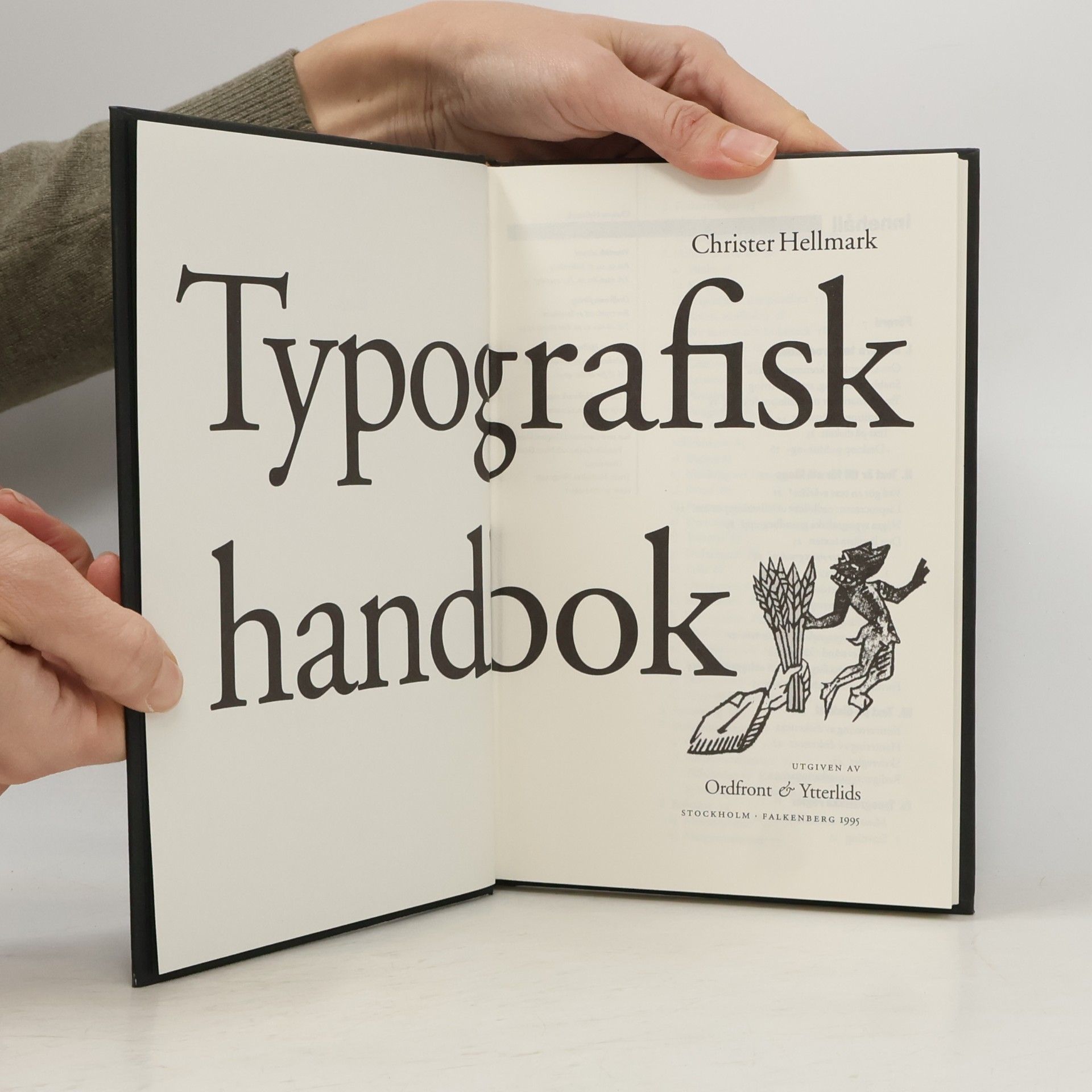 Christer Hellmark Typografisk handbok