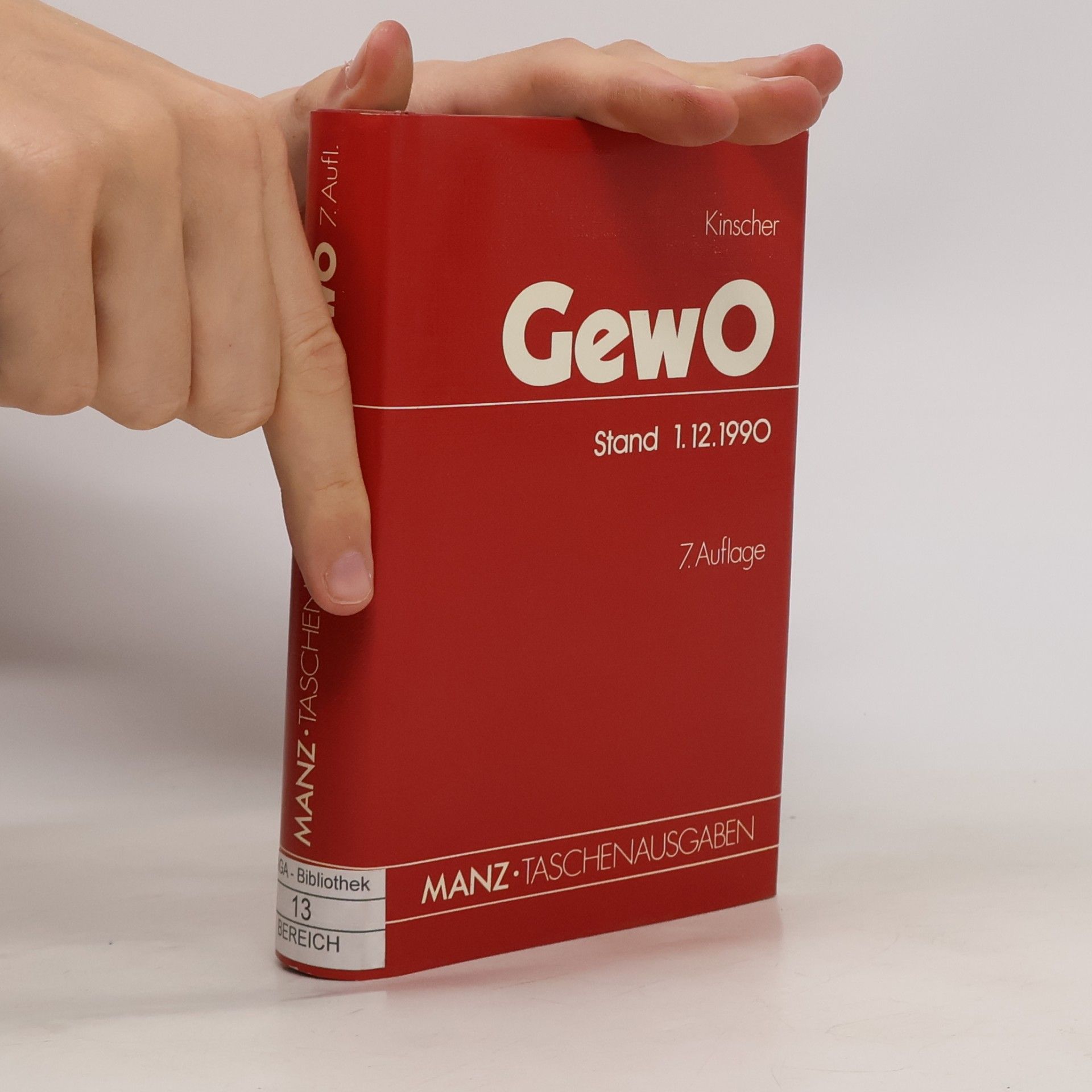 Die Gewerbeordnung 1973