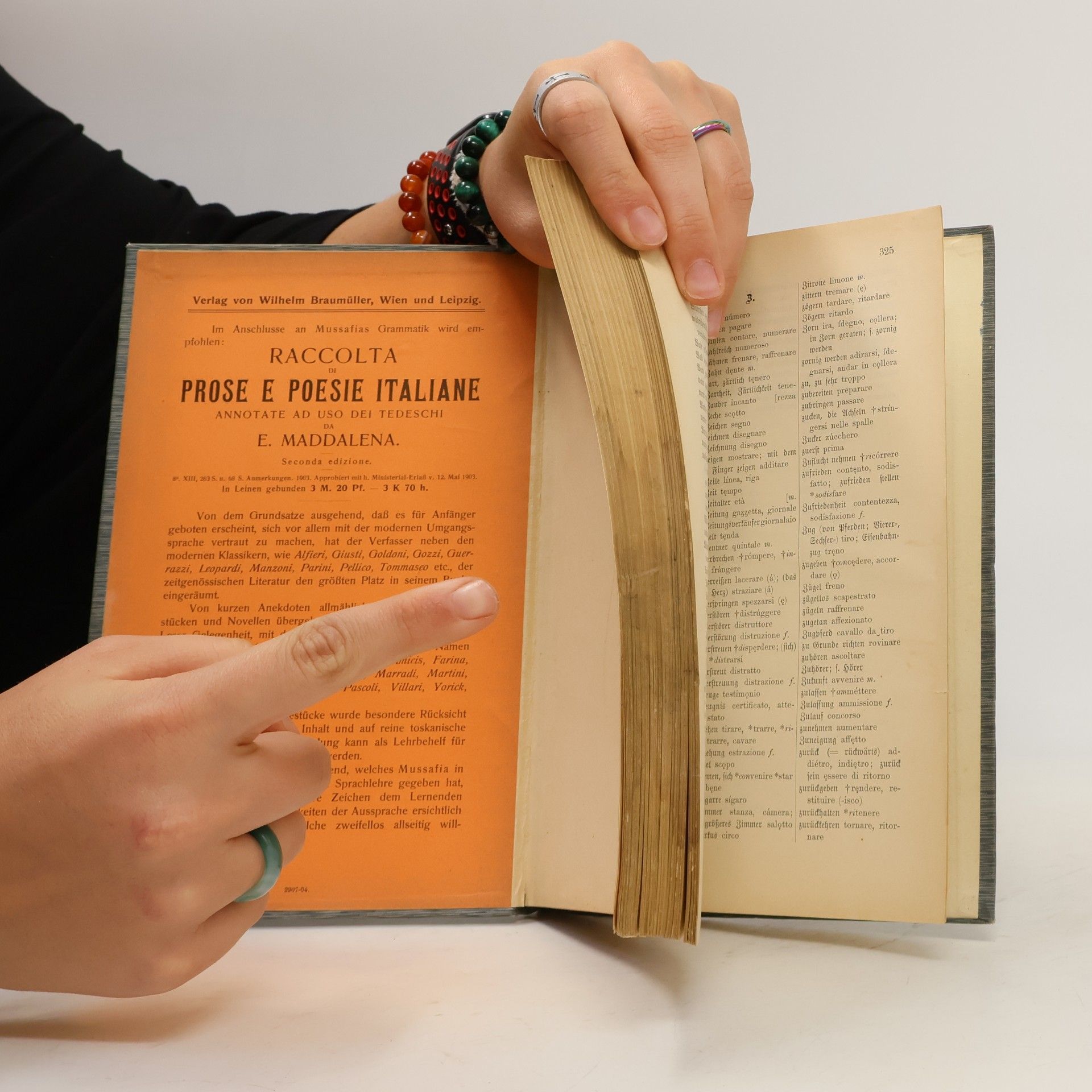 A. Mussafia Italienische Sprachlehre