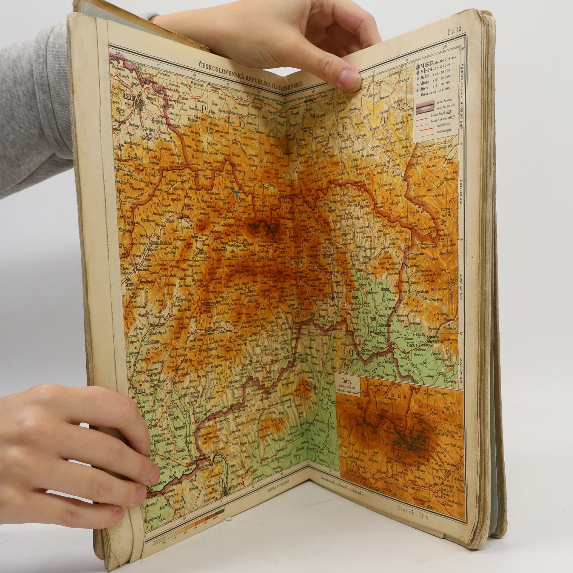 Bedřich Šalamon Školní zeměpisný atlas
