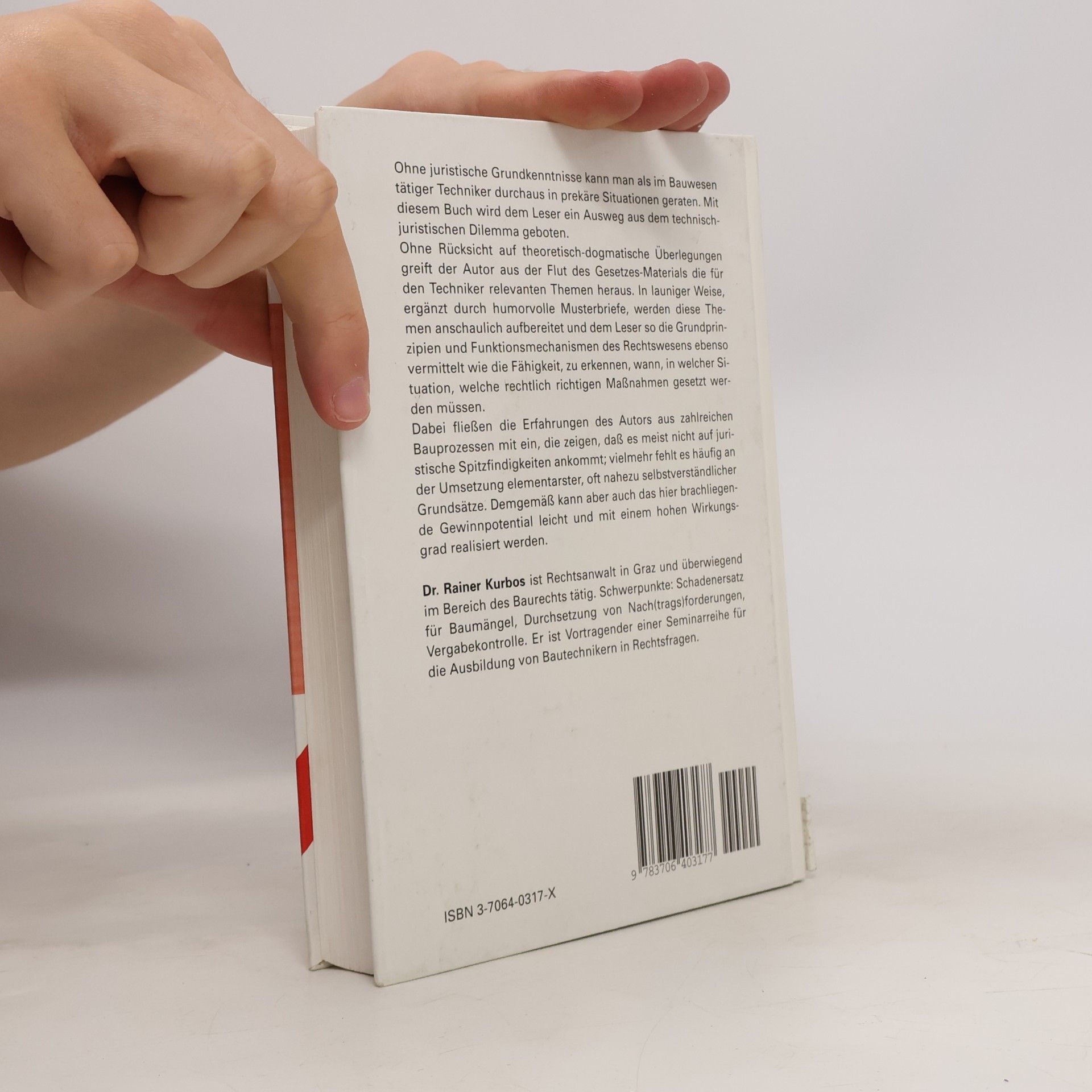 Rainer Kurbos Baurecht in der Praxis