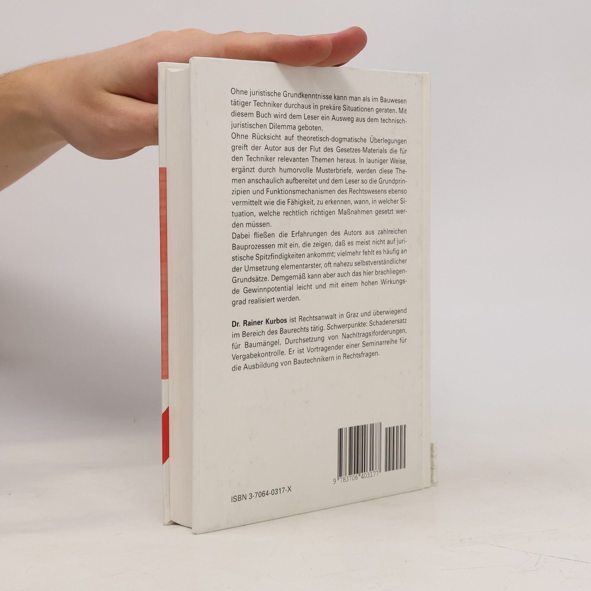 Rainer Kurbos Baurecht in der Praxis