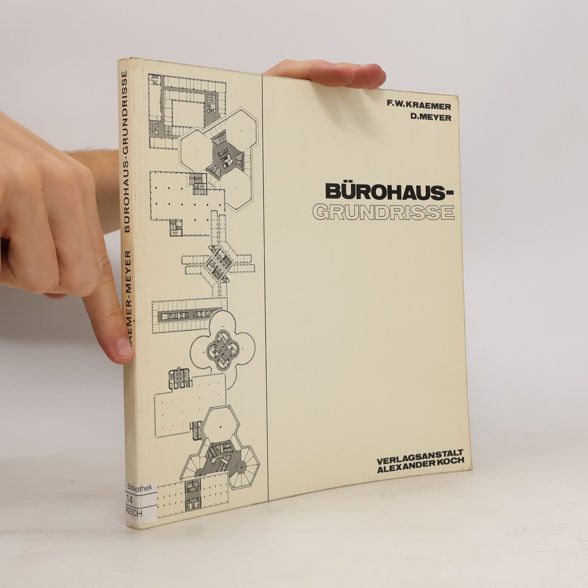 Friedrich Wilhelm Kraemer Bürohaus-Grundrisse