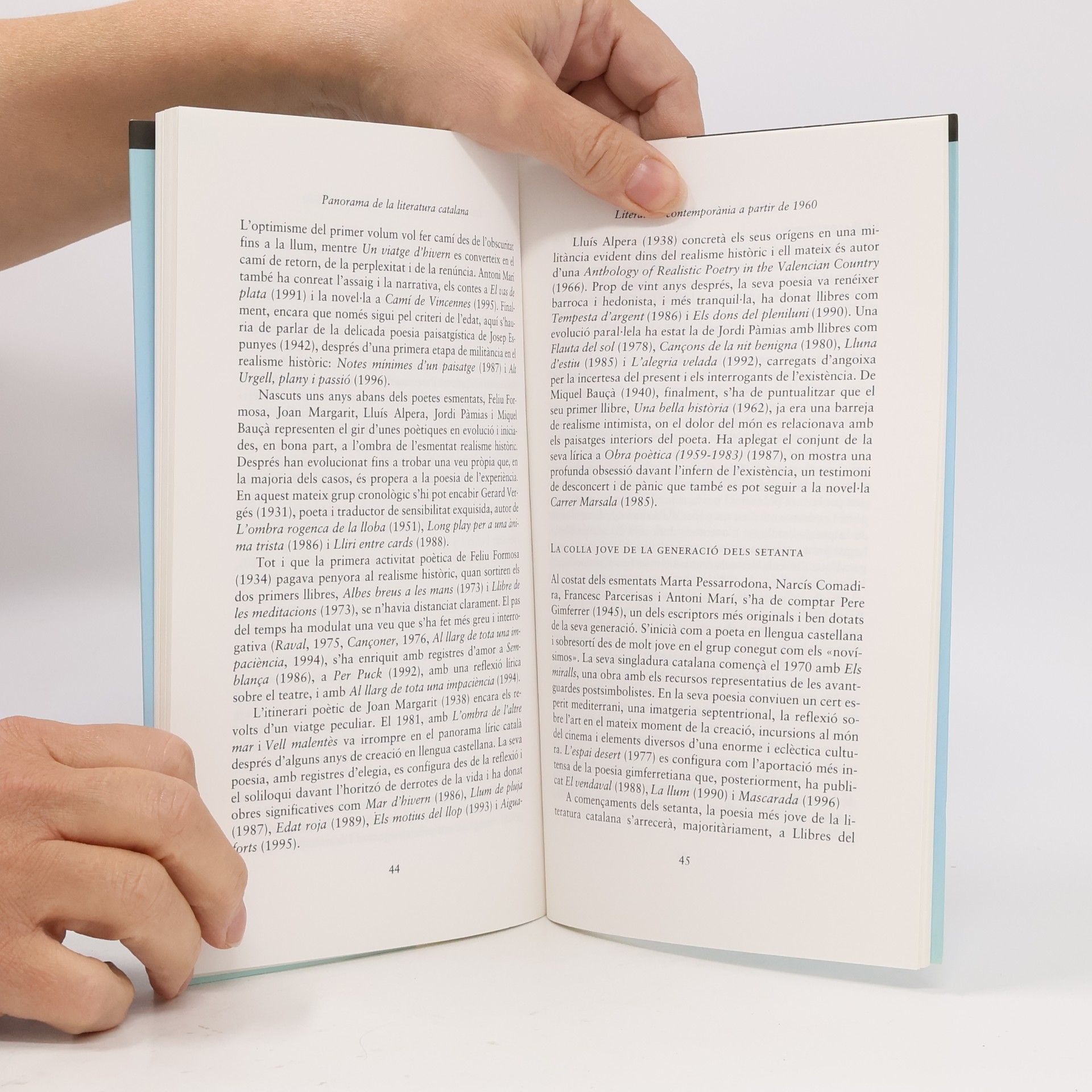 Àlex Broch i Huesa Panorama de la literatura catalana