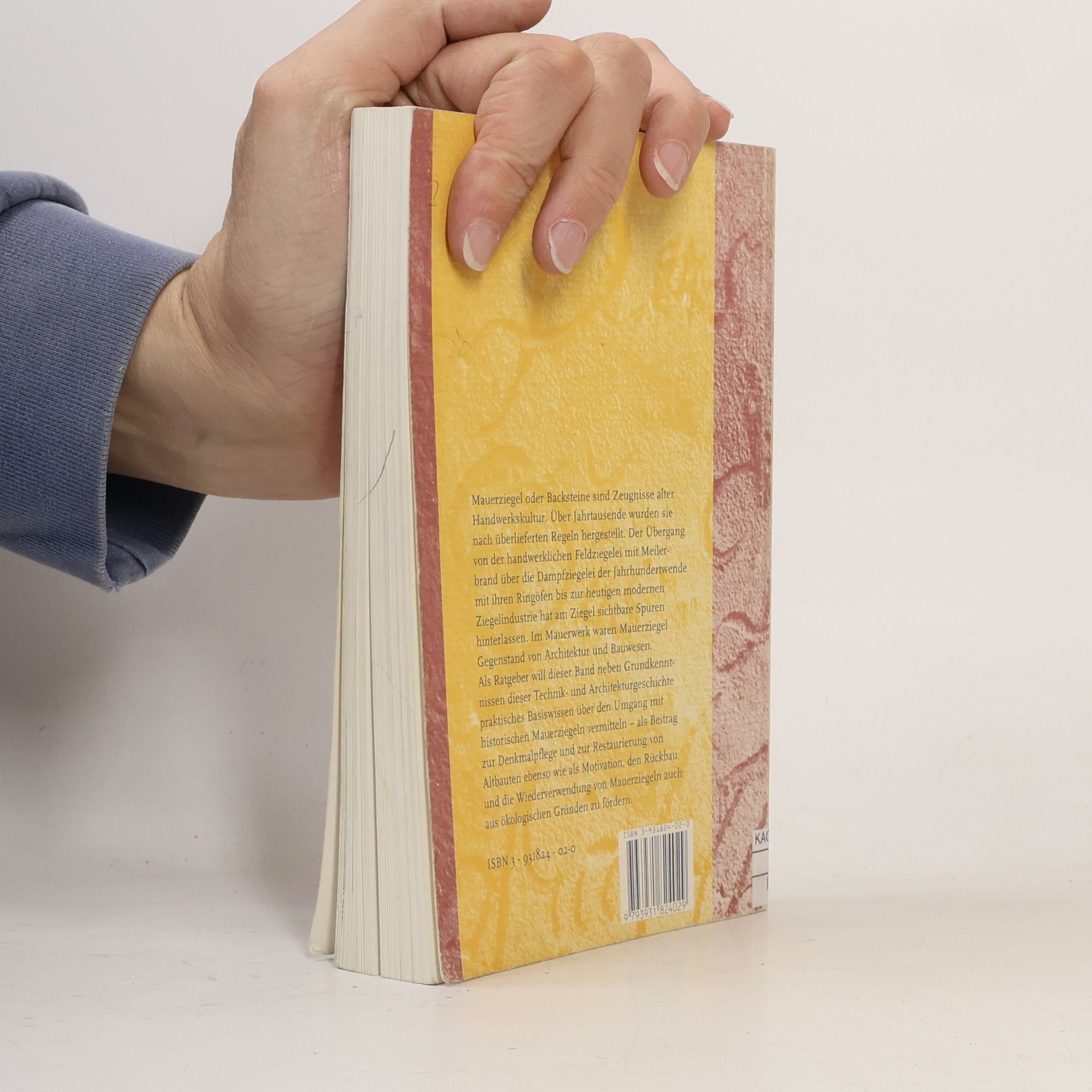 Mila Schrader Mauerziegel als historisches Baumaterial