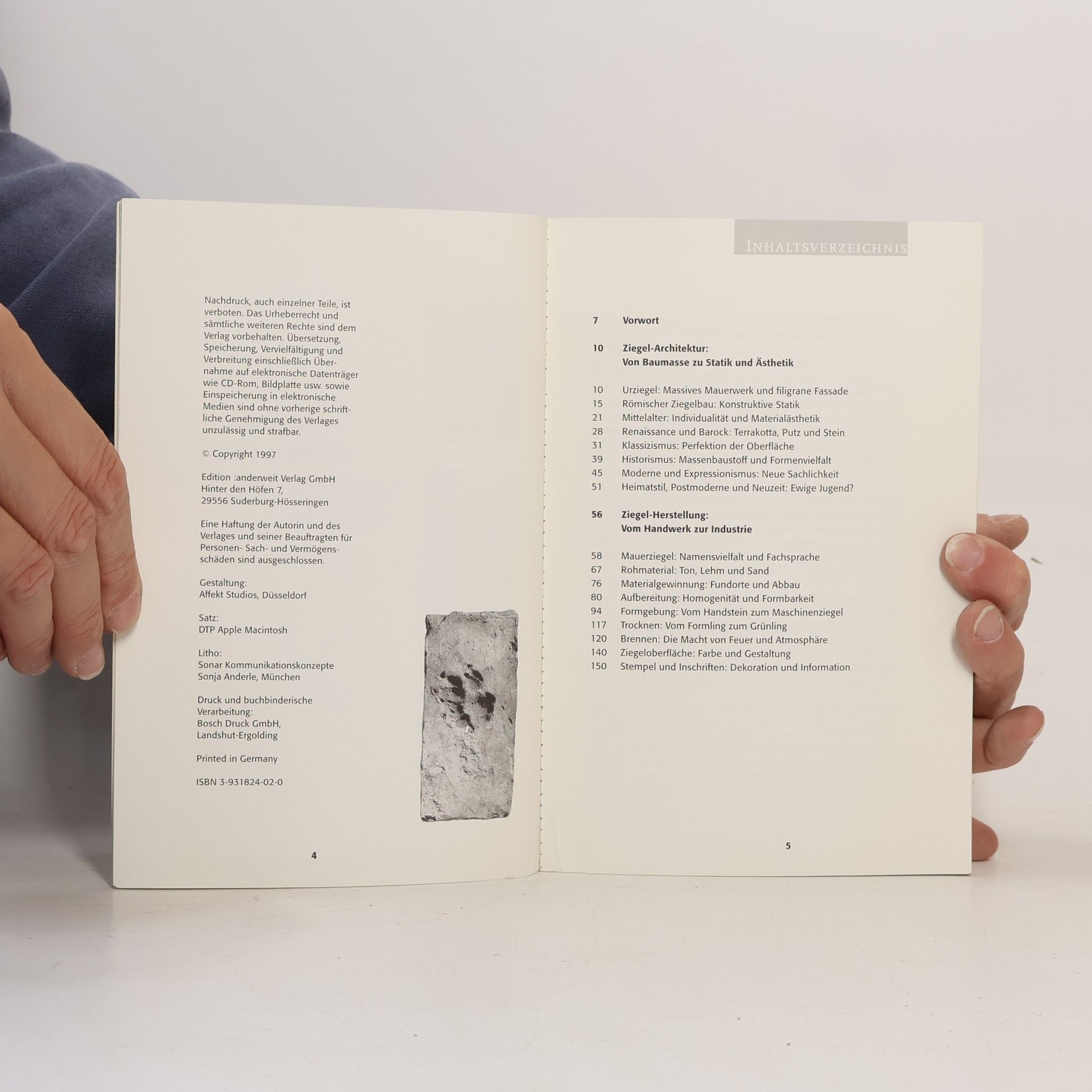 Mila Schrader Mauerziegel als historisches Baumaterial