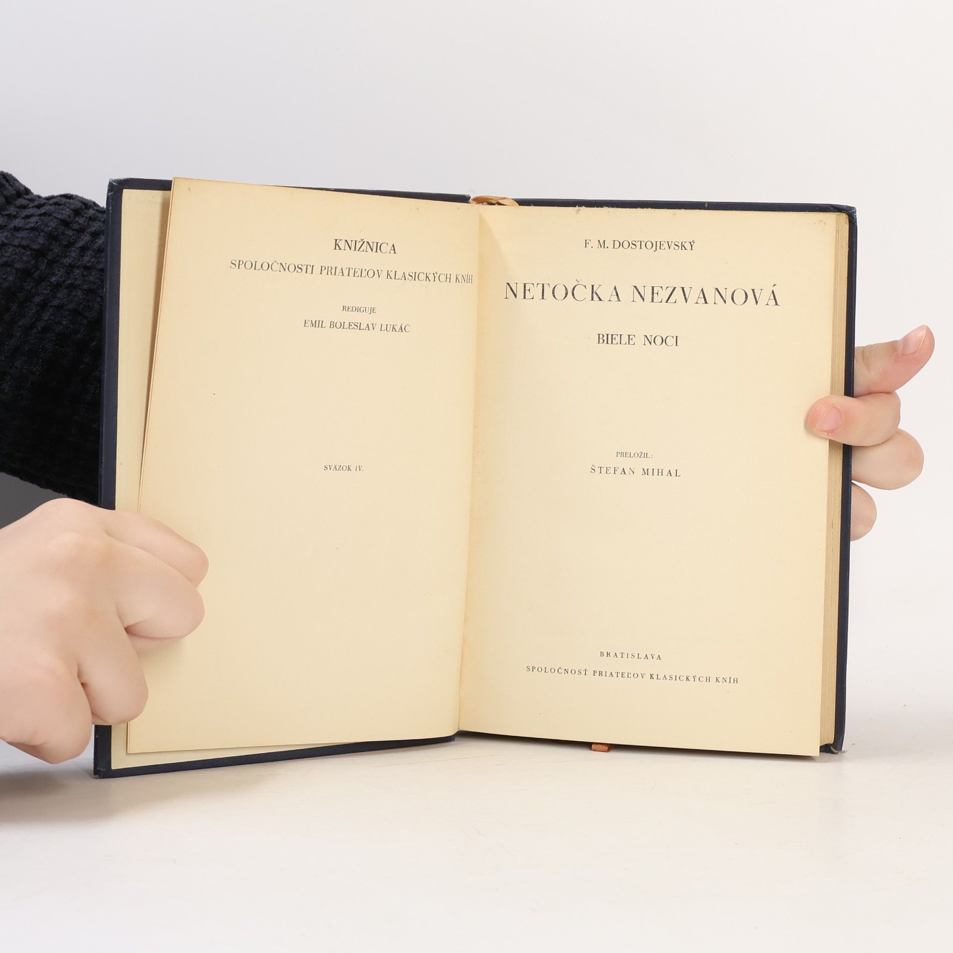 Fjodor Michailowitsch Dostojewski Netočka Nezvanová