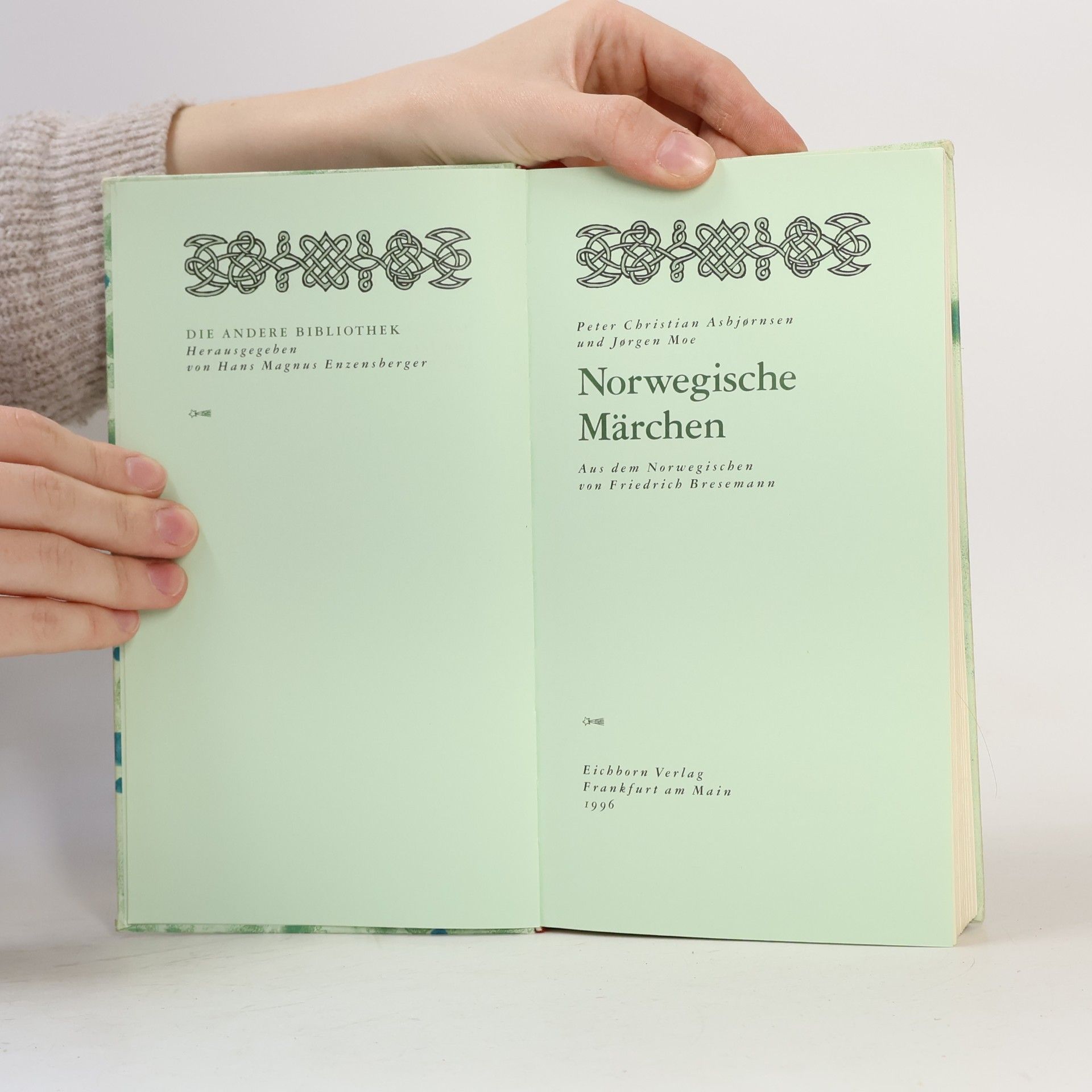 Peter Christen Asbjørnsen Die andere Bibliothek - 5: Norwegische Märchen